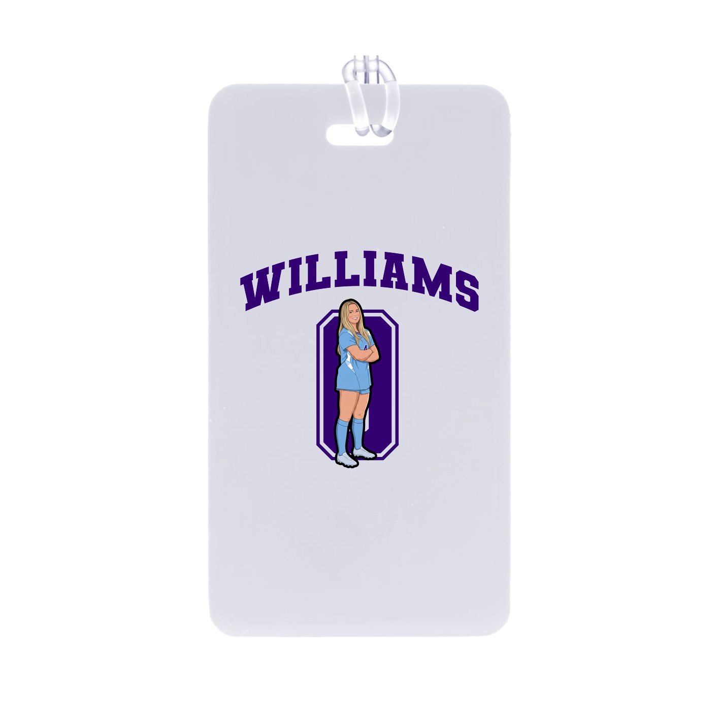Bag Tag — Number in Classic