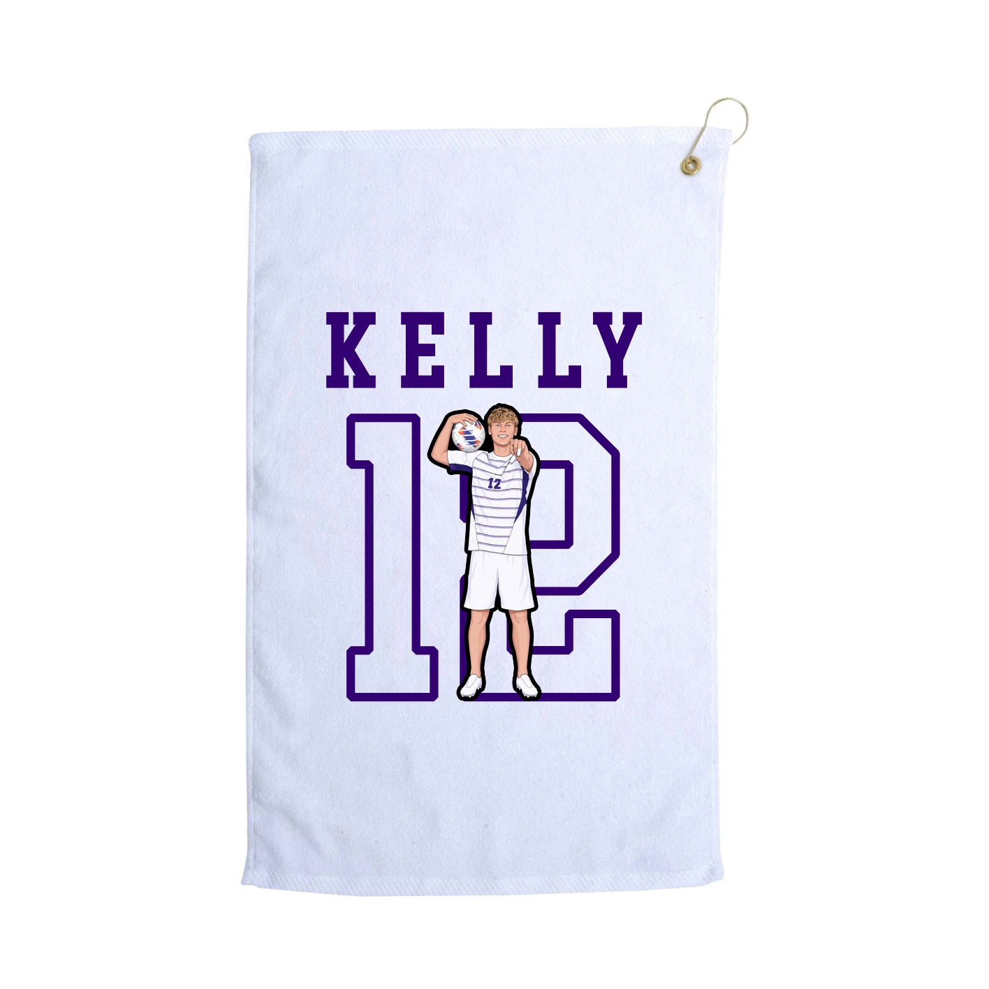 Golf Towel — Shirsey in White