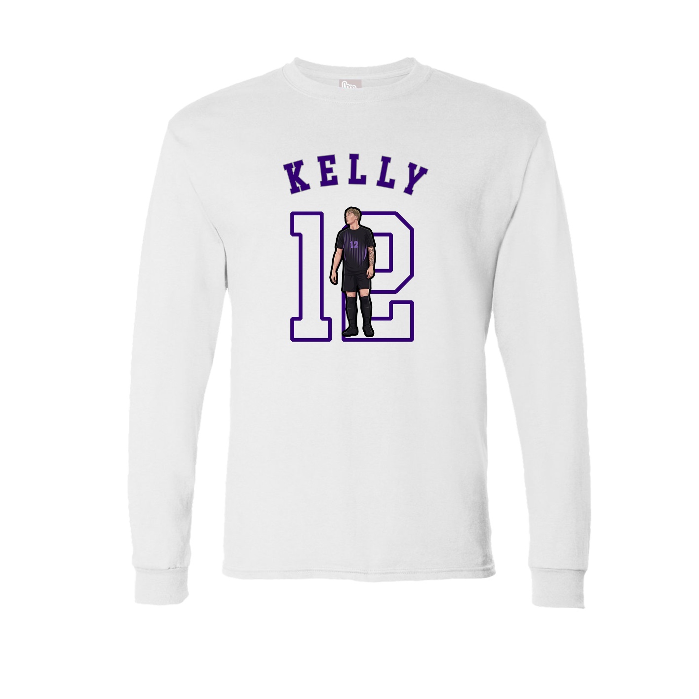 Long Sleeve Tee — Shirsey Arch in White