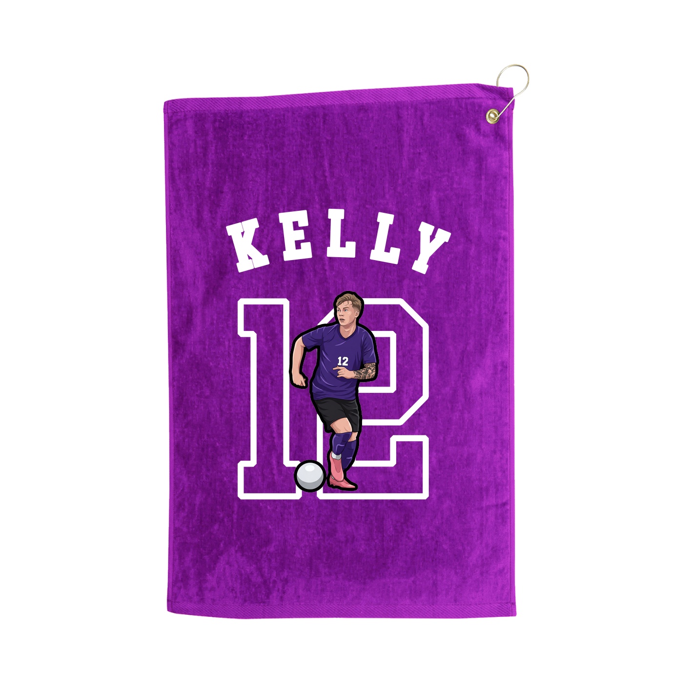Golf Towel — Shirsey Arch in Purple