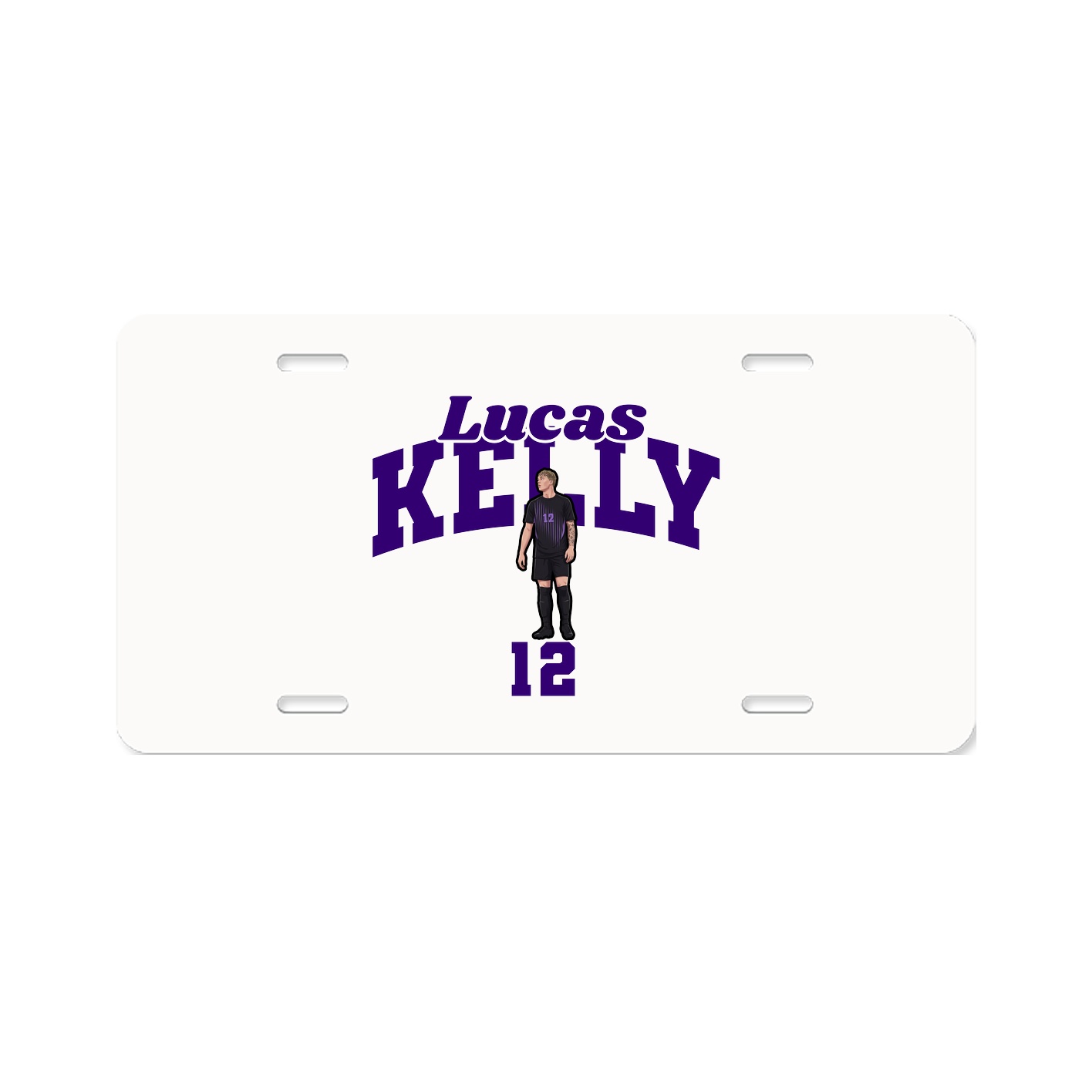 License Plate — Signature Arch in Classic