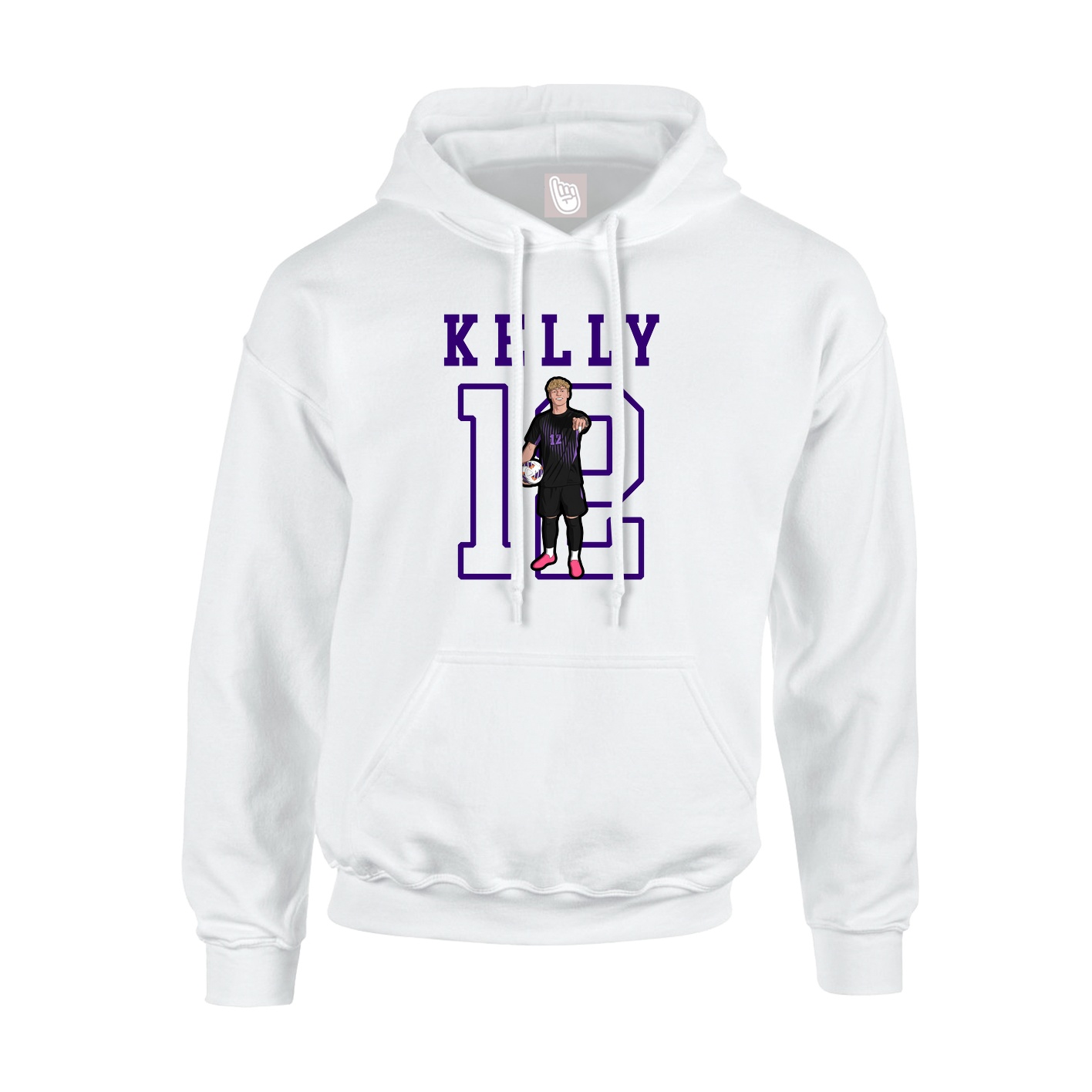 Youth Hoodie — Shirsey in White