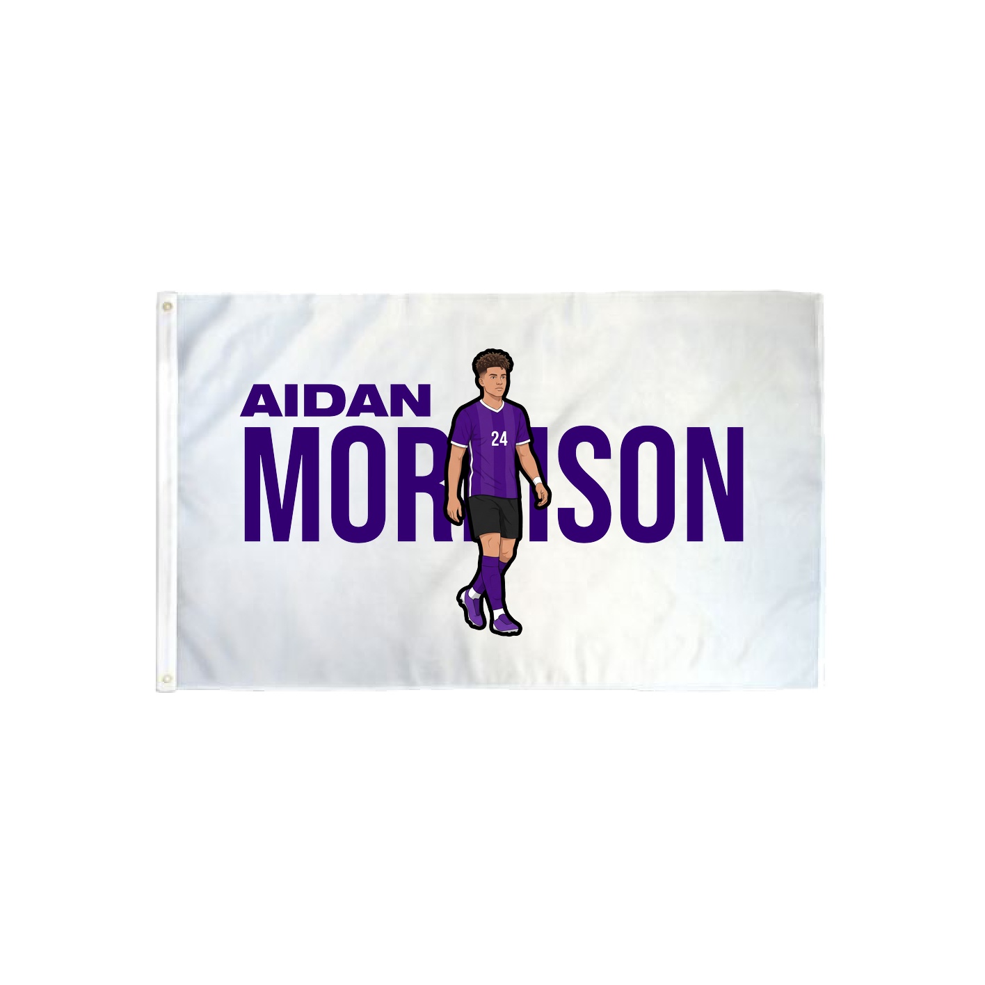 3x5 Flag — Player Name in Classic