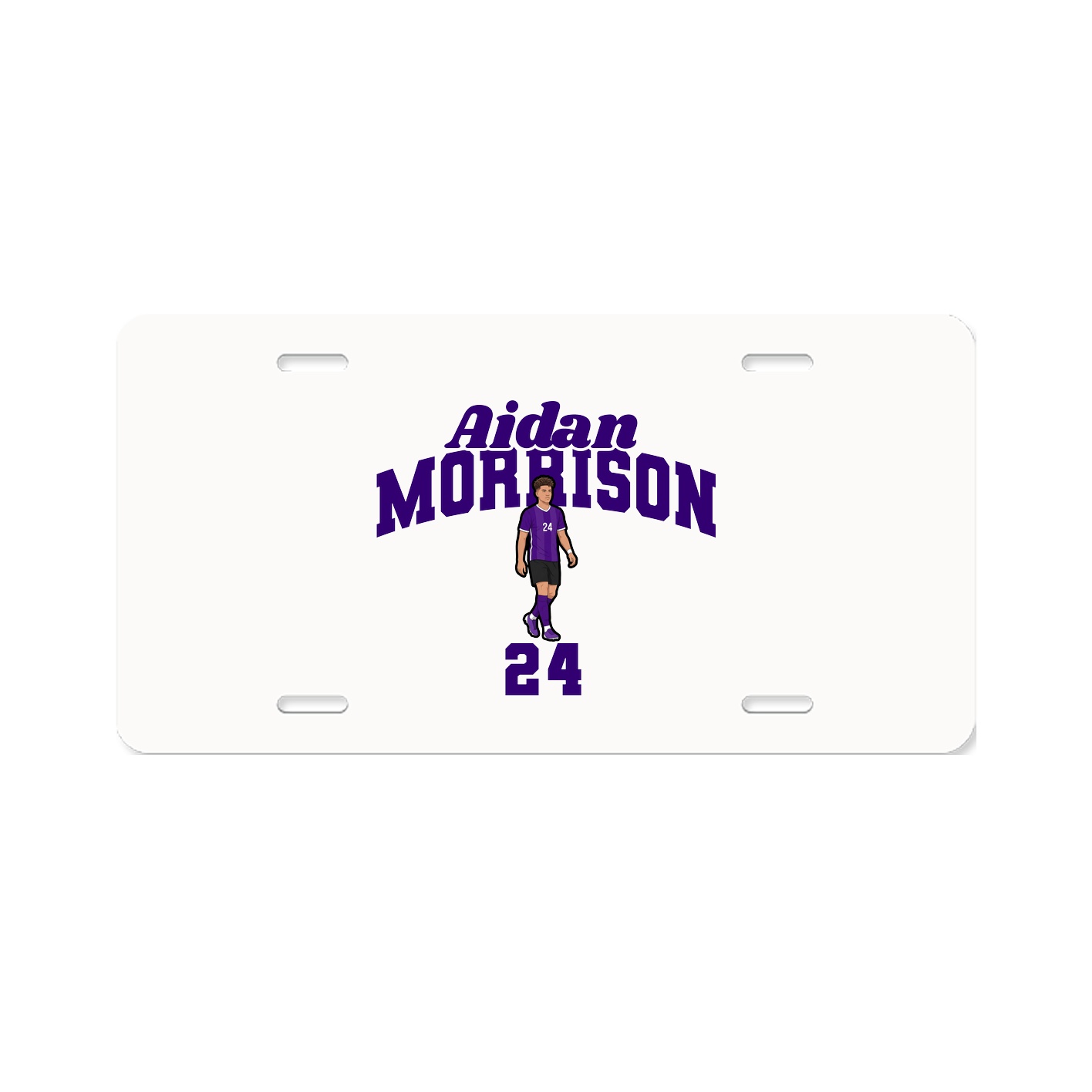 License Plate — Signature Arch in Classic