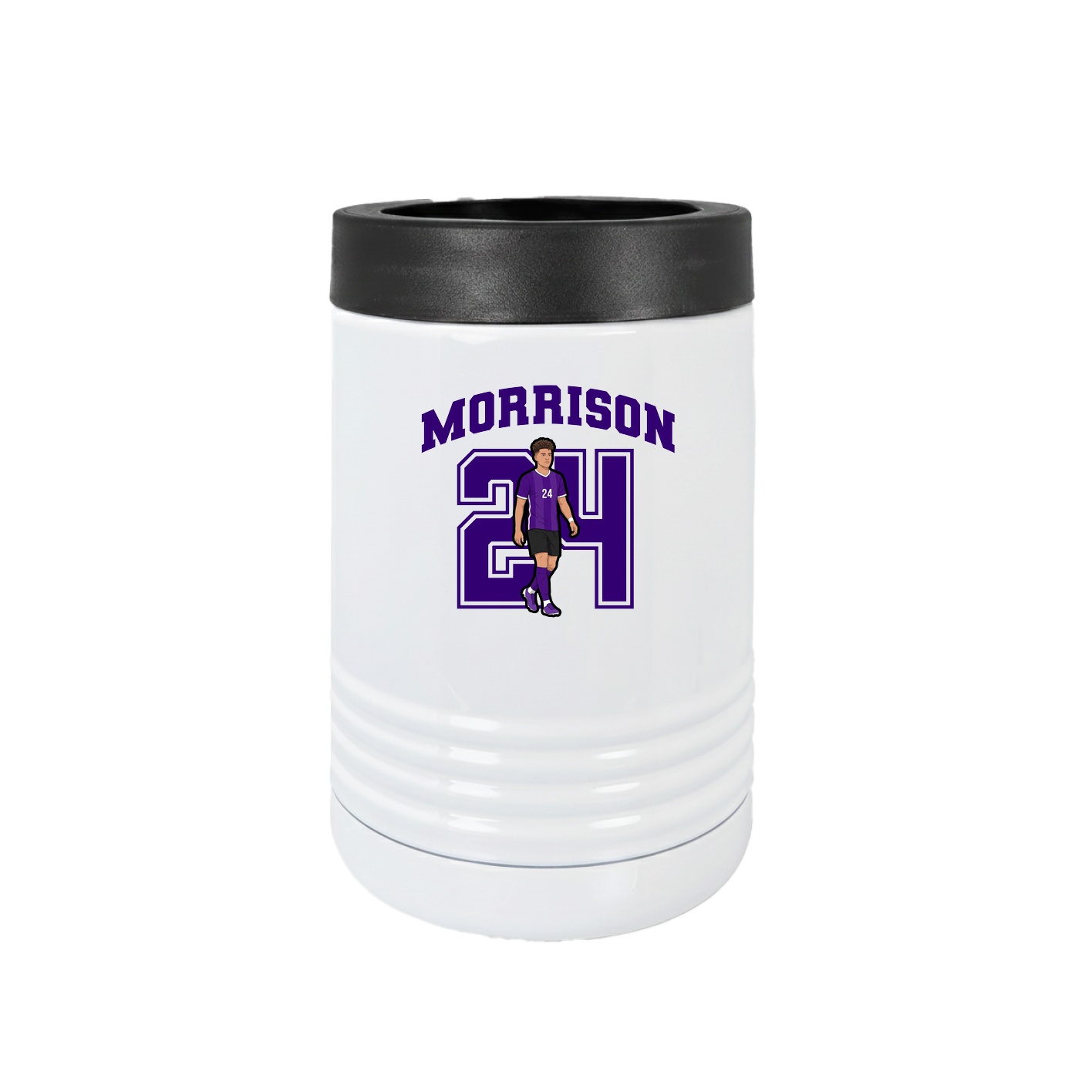 Beverage Holder — Number in White
