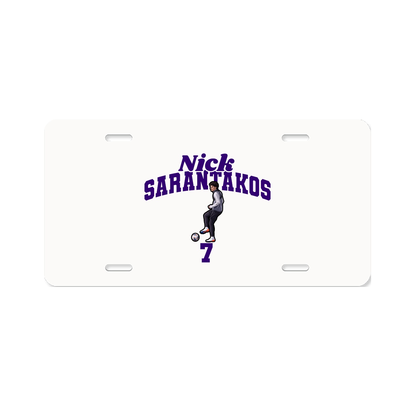License Plate — Signature Arch in Classic