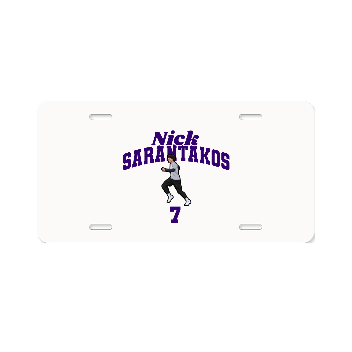 License Plate — Signature Arch in Classic