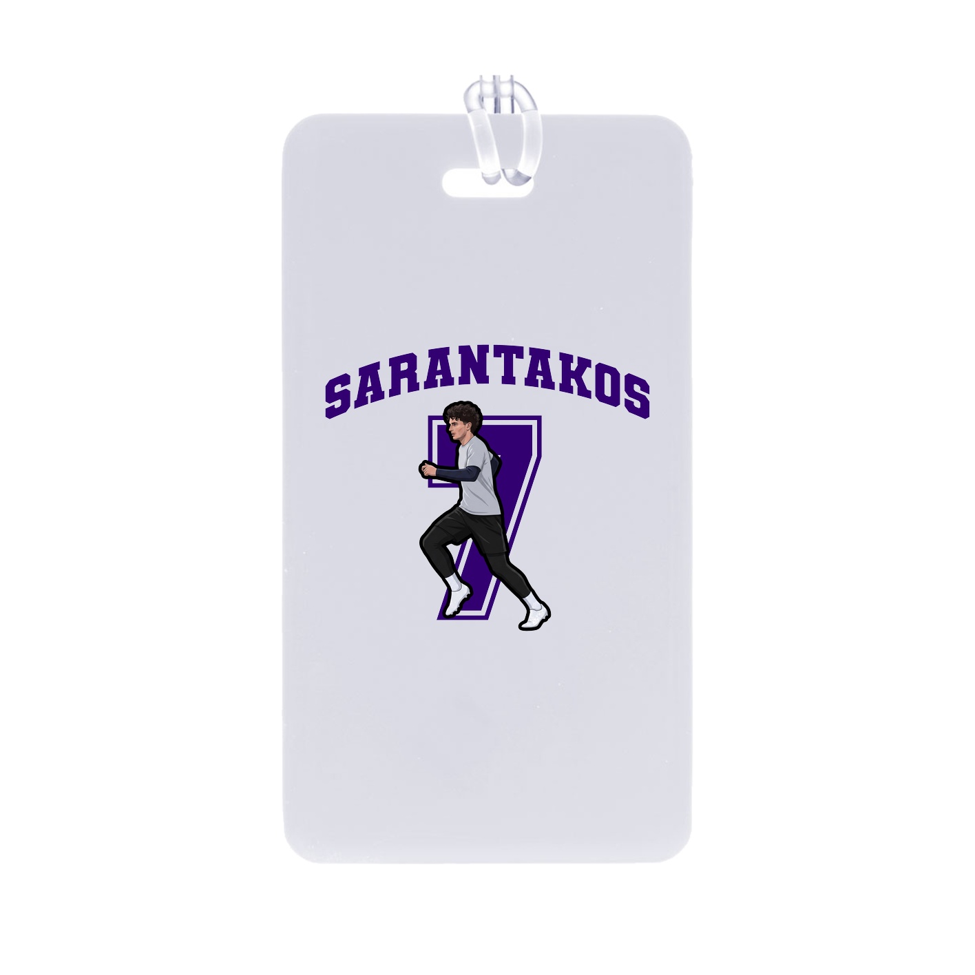 Bag Tag — Number in Classic