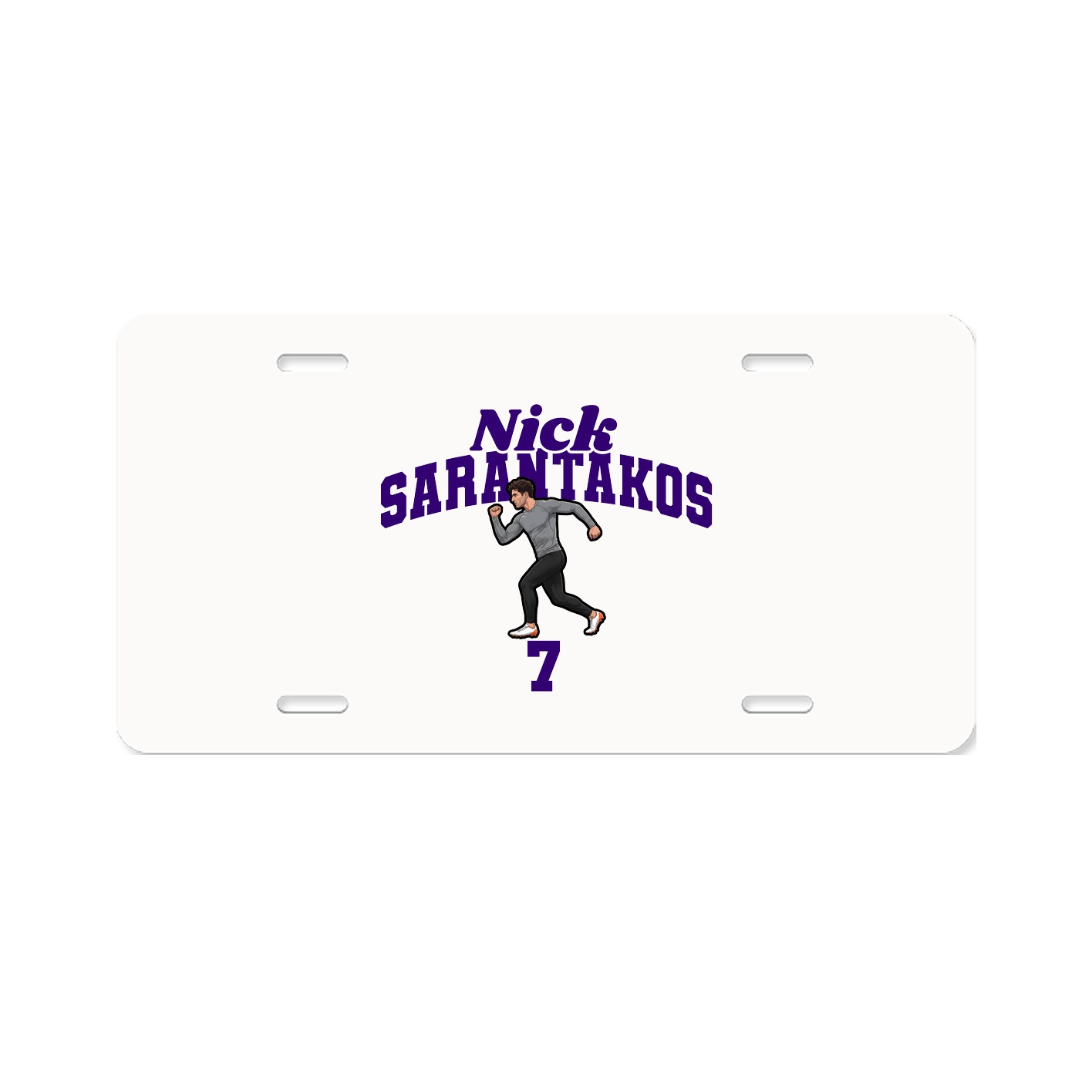 License Plate — Signature Arch in Classic