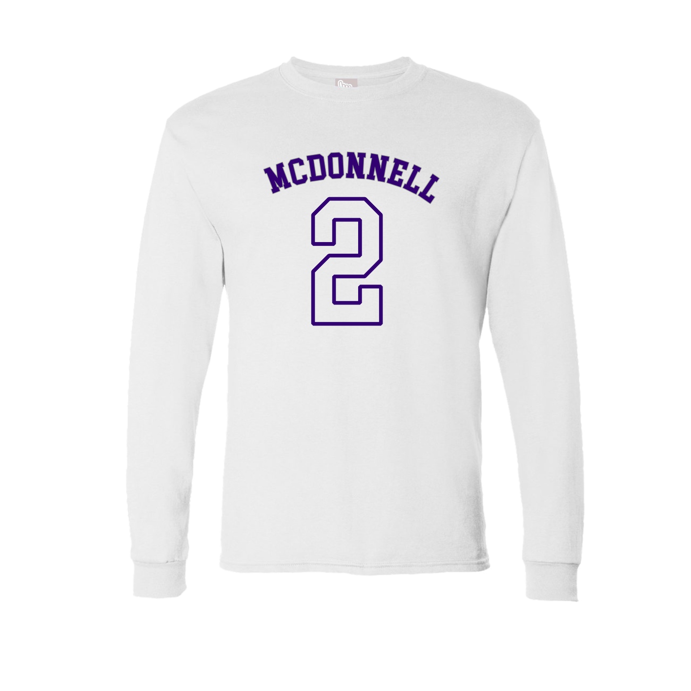 Long Sleeve Tee — Shirsey Arch in White