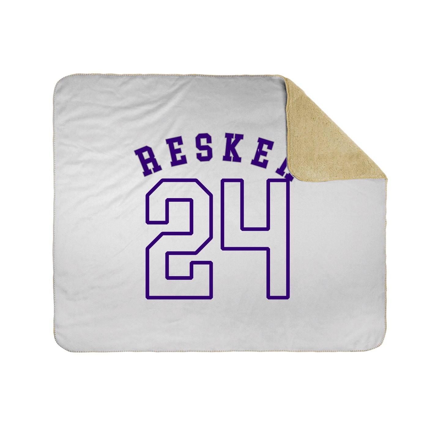 Throw Blanket — Shirsey Arch in White