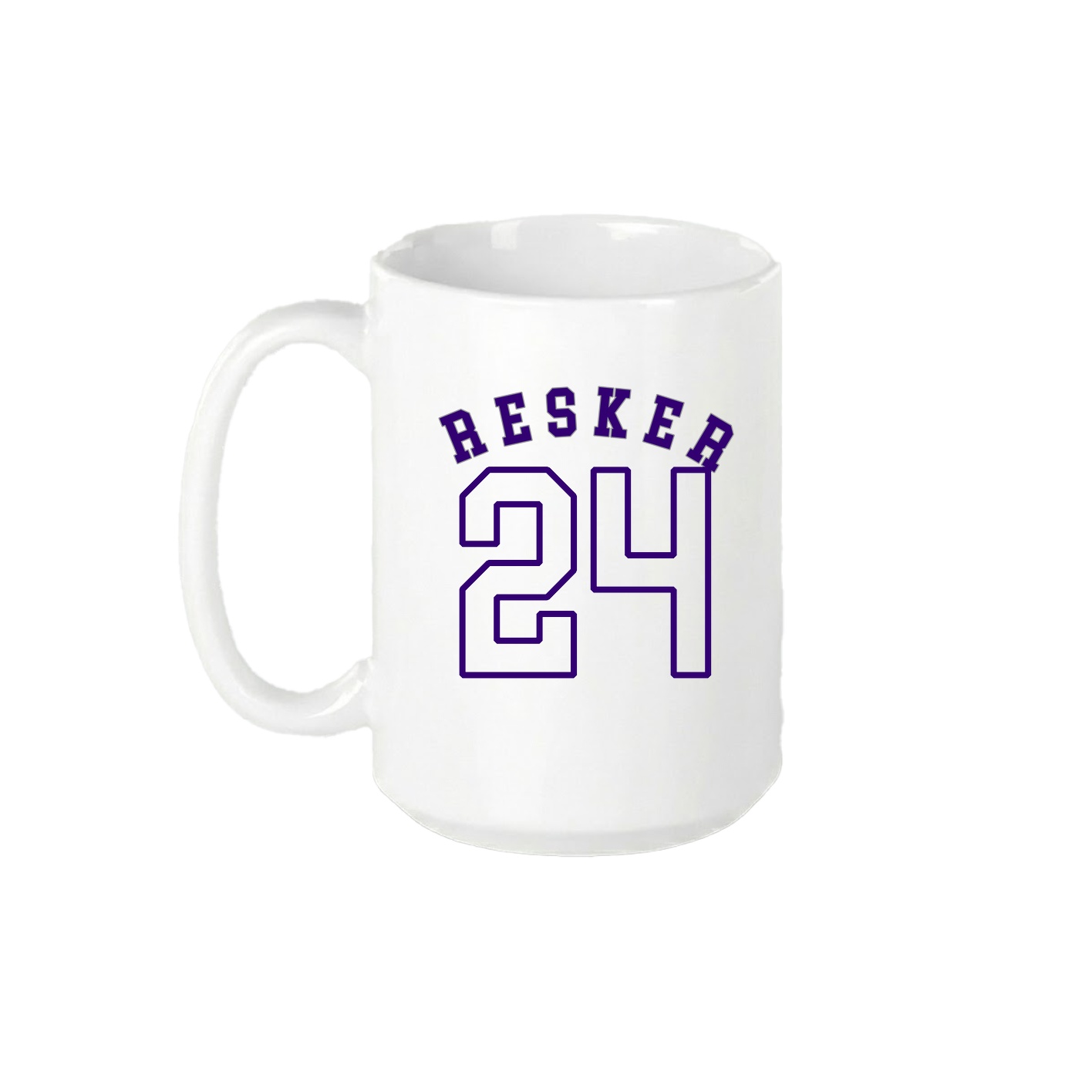 15oz Coffee Mug — Shirsey Arch in White