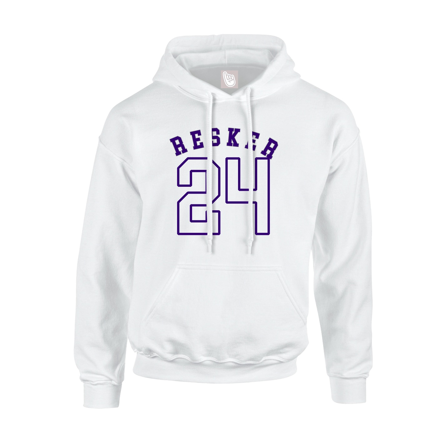 Hoodie — Shirsey Arch in White