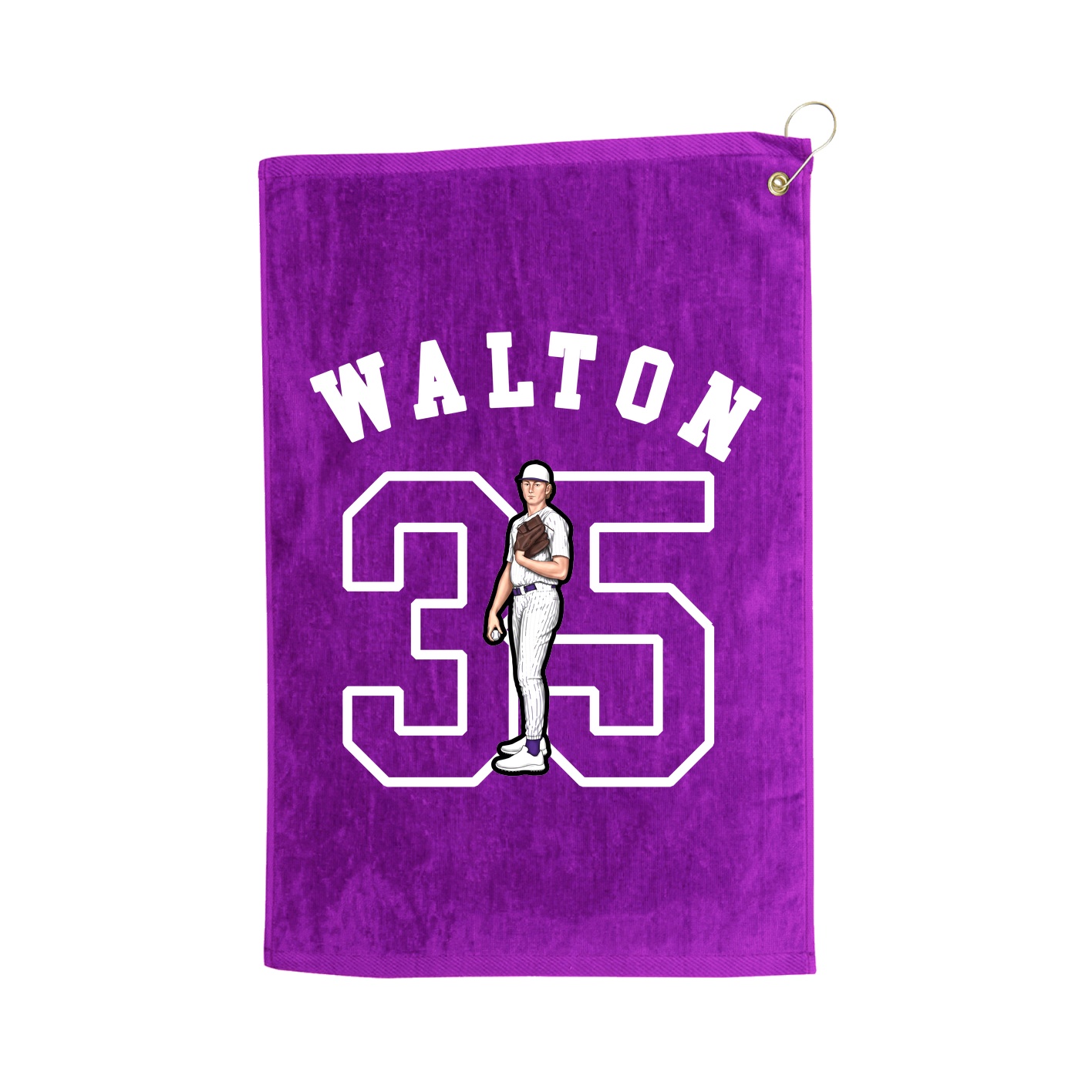 Golf Towel — Shirsey Arch in Purple