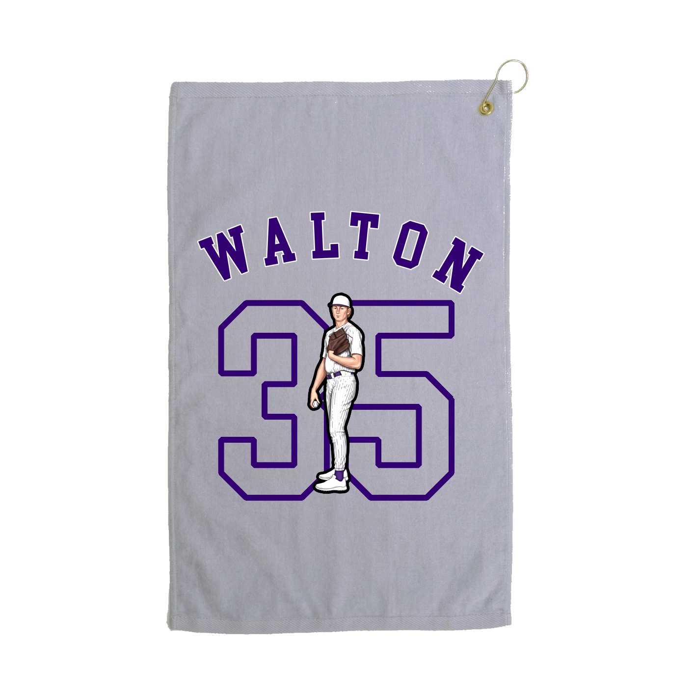 Golf Towel — Shirsey Arch in Grey