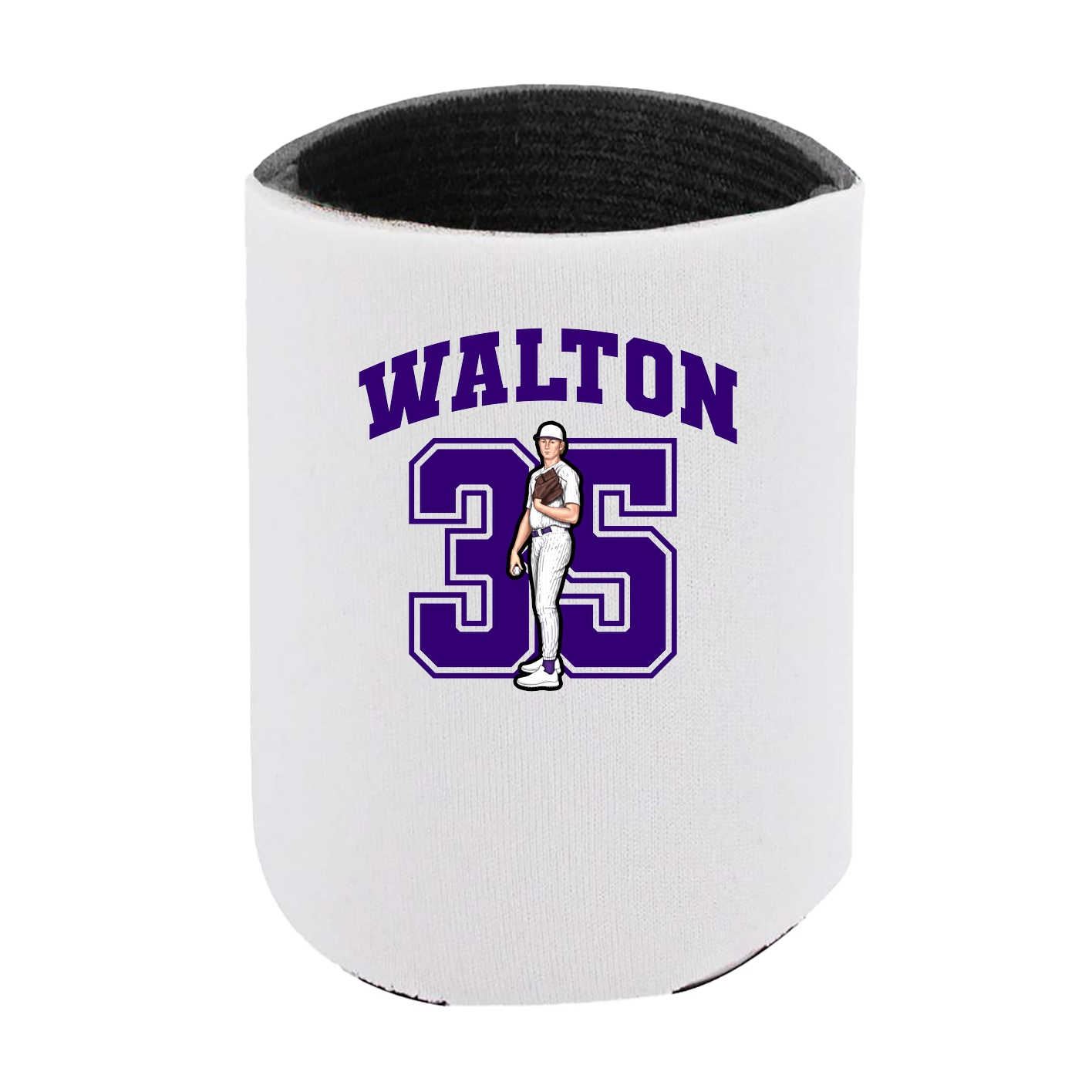 Can Holder — Number in White
