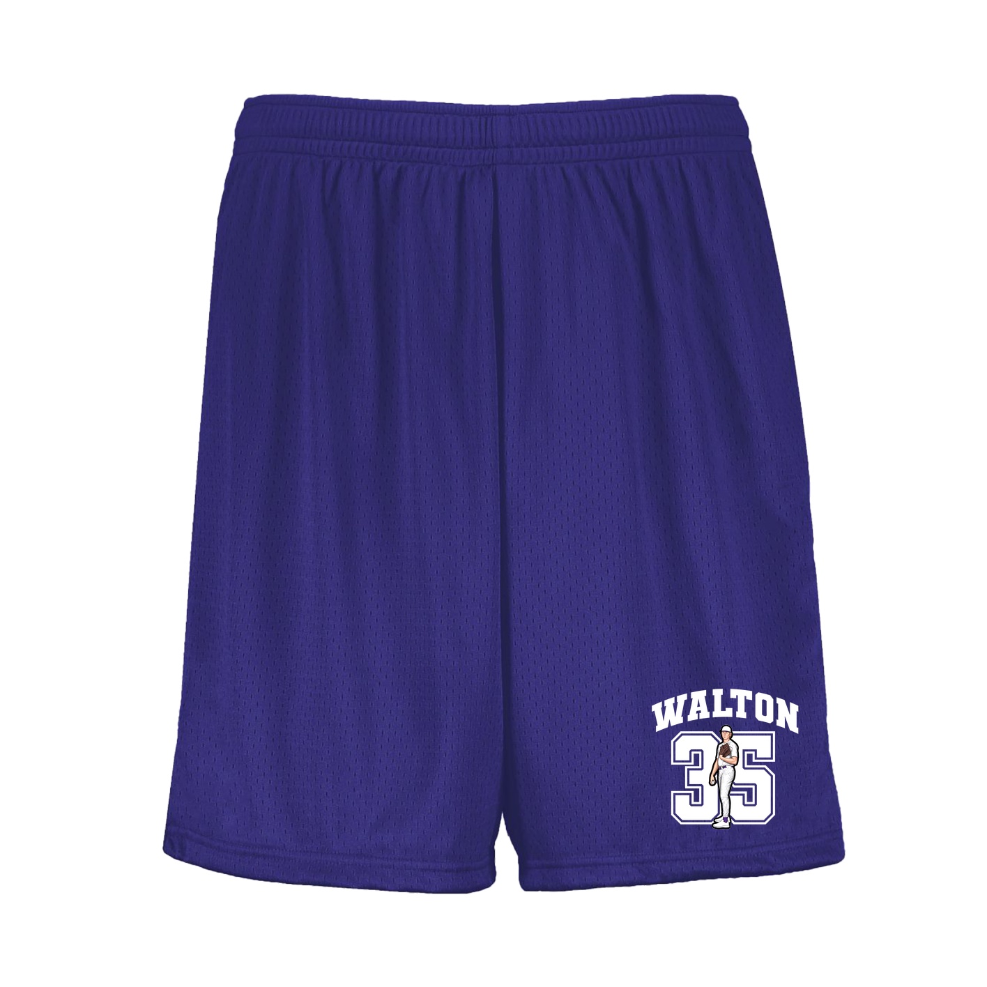 Shorts — Number in Purple