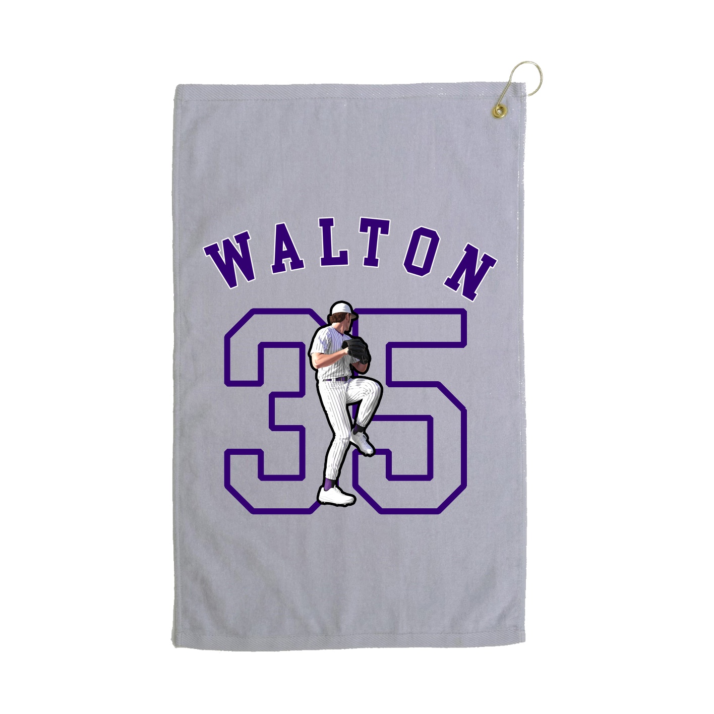 Golf Towel — Shirsey Arch in Grey