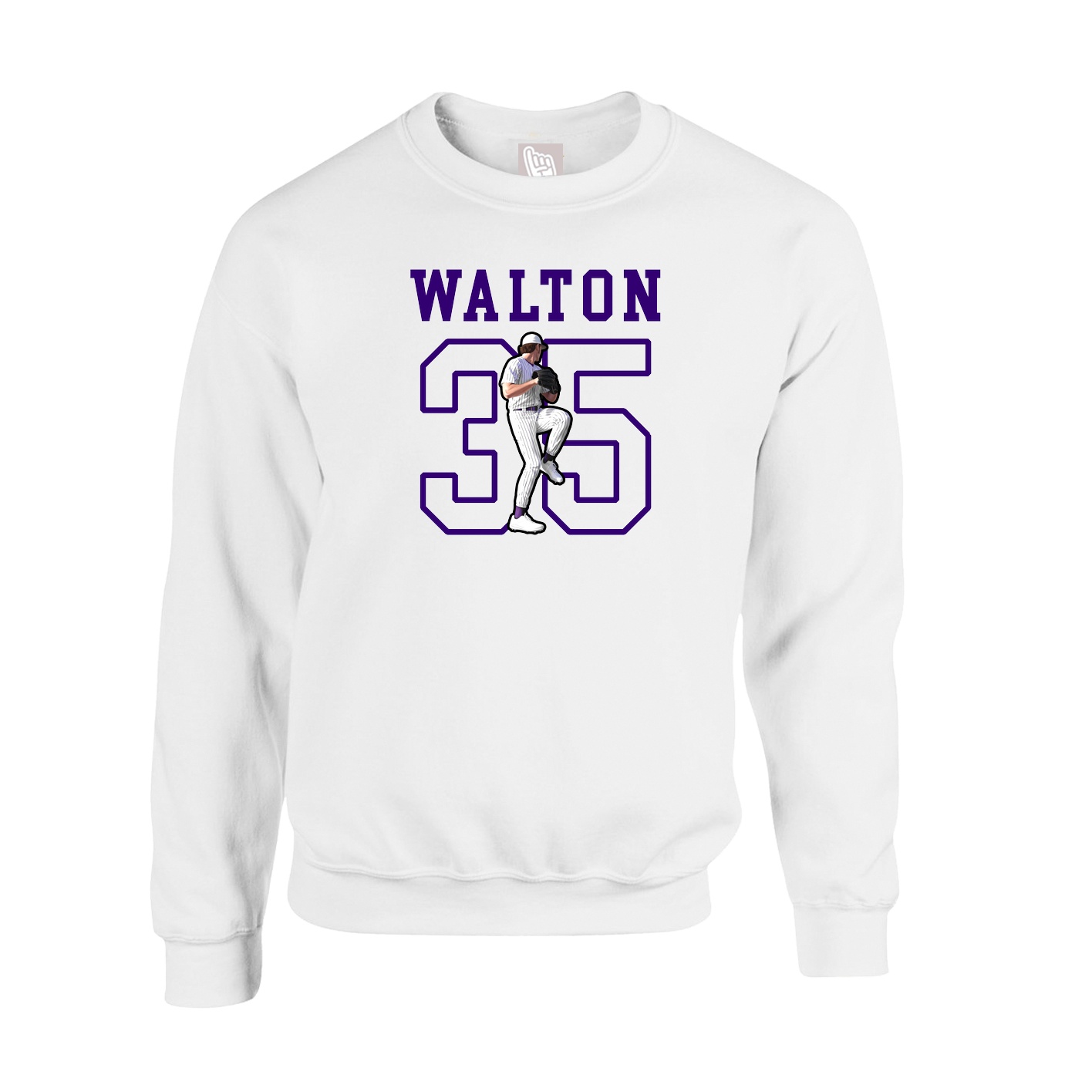 Fleece Crew — Shirsey in White