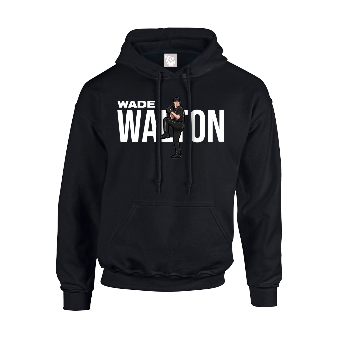 Hoodie — Player Name in Black