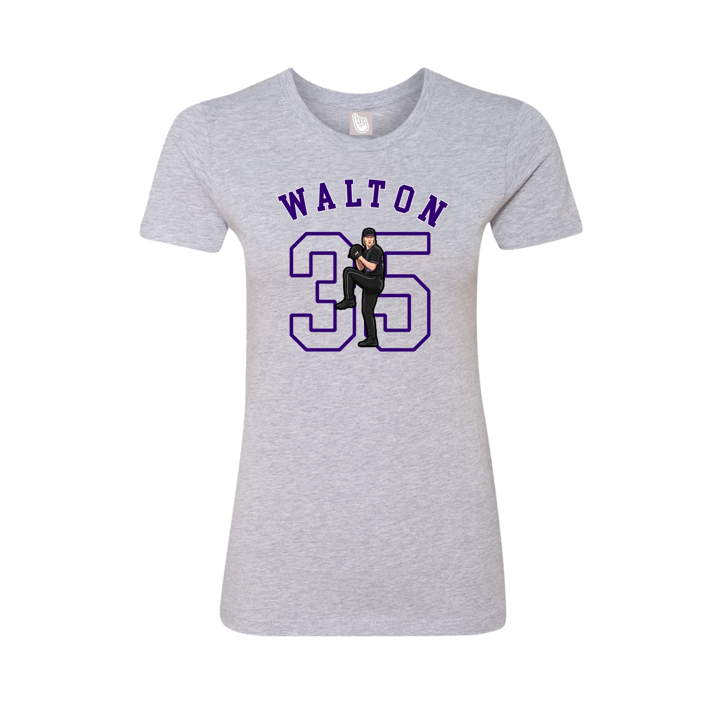 Womens Tee — Shirsey Arch in Grey