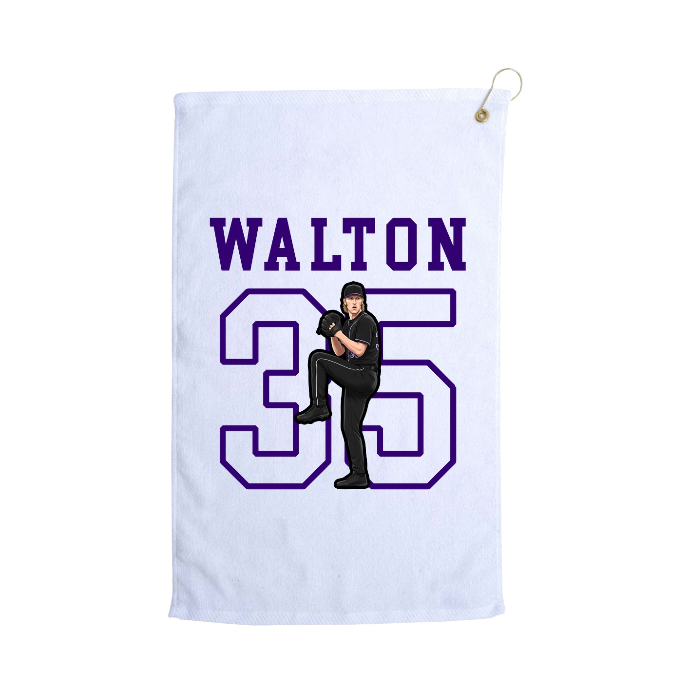 Golf Towel — Shirsey in White