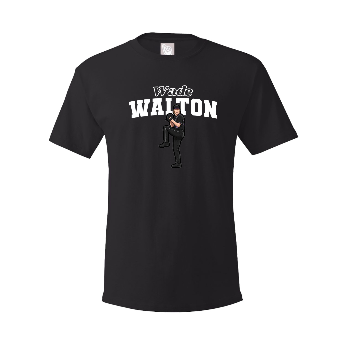 Youth Tee — Name Arch in Black