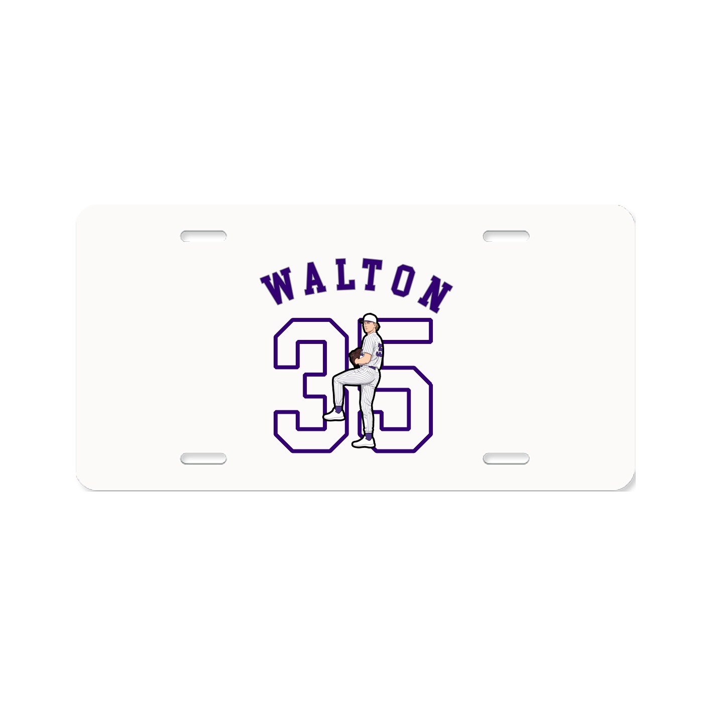 License Plate — Shirsey Arch in Classic