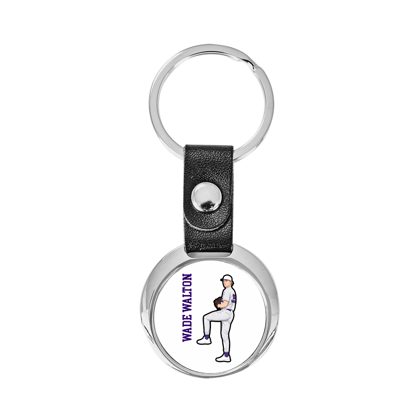 Key Chain — Name Vertical in Classic