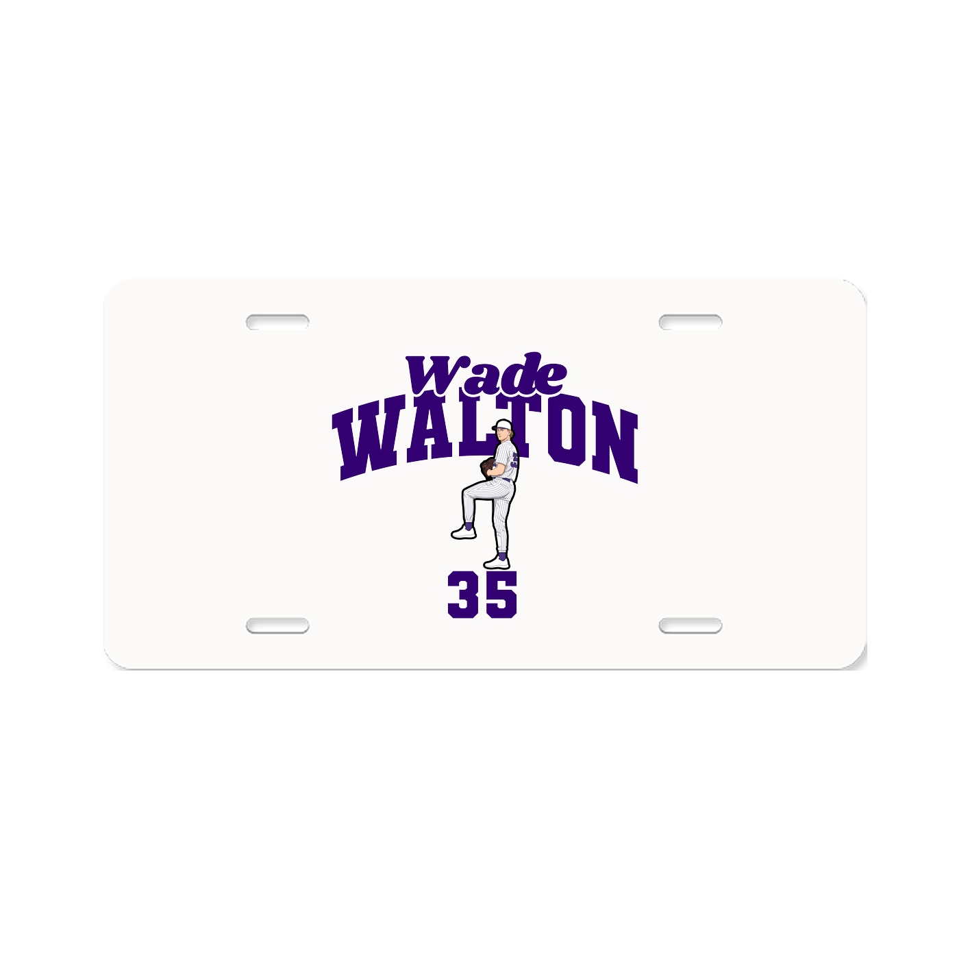 License Plate — Signature Arch in Classic