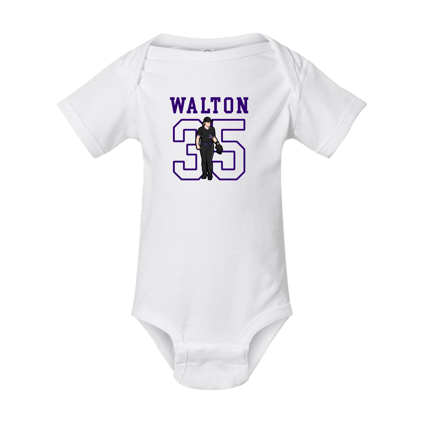 Baby Onesie — Shirsey in White