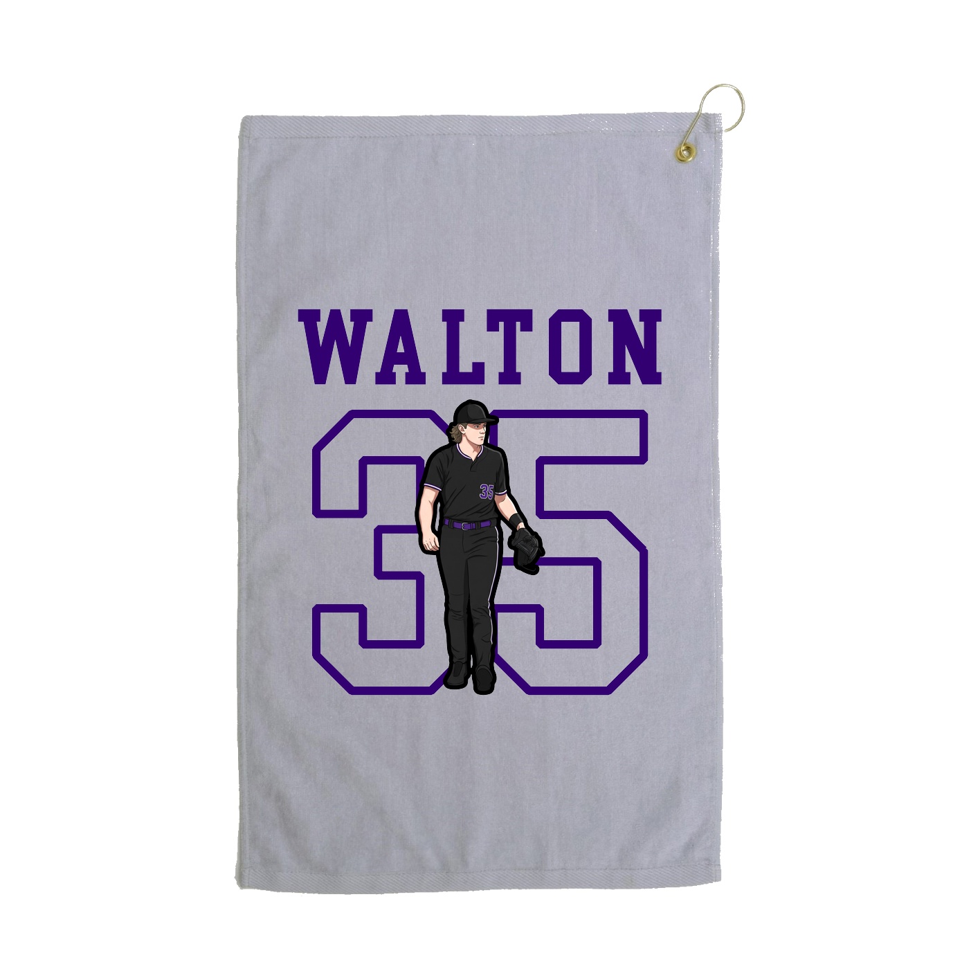 Golf Towel — Shirsey in Grey