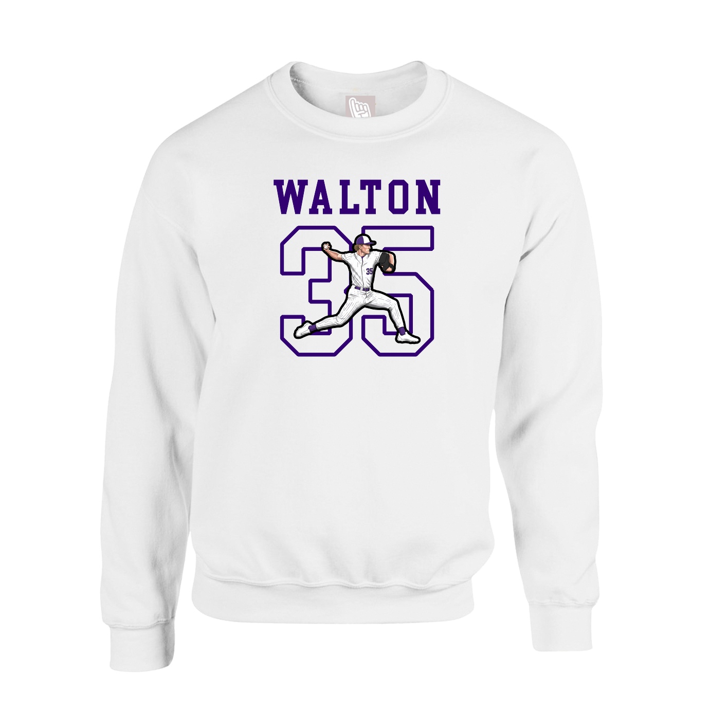 Fleece Crew — Shirsey in White