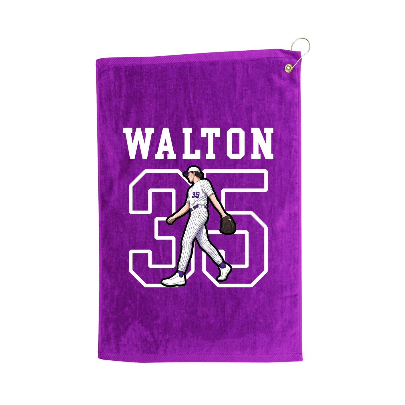 Golf Towel — Shirsey in Purple
