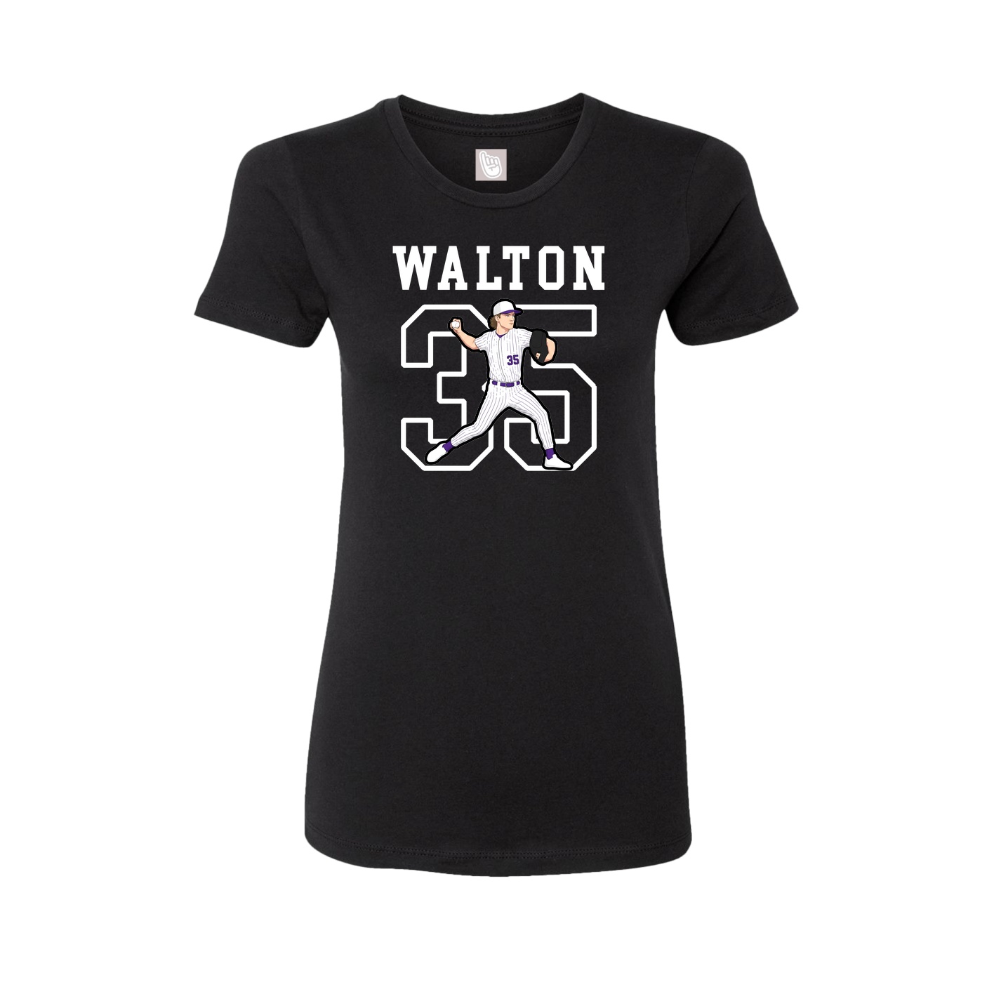 Fitted Women's Tee — Shirsey in Black