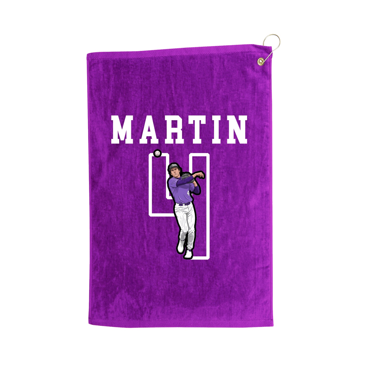 Golf Towel — Shirsey in Purple