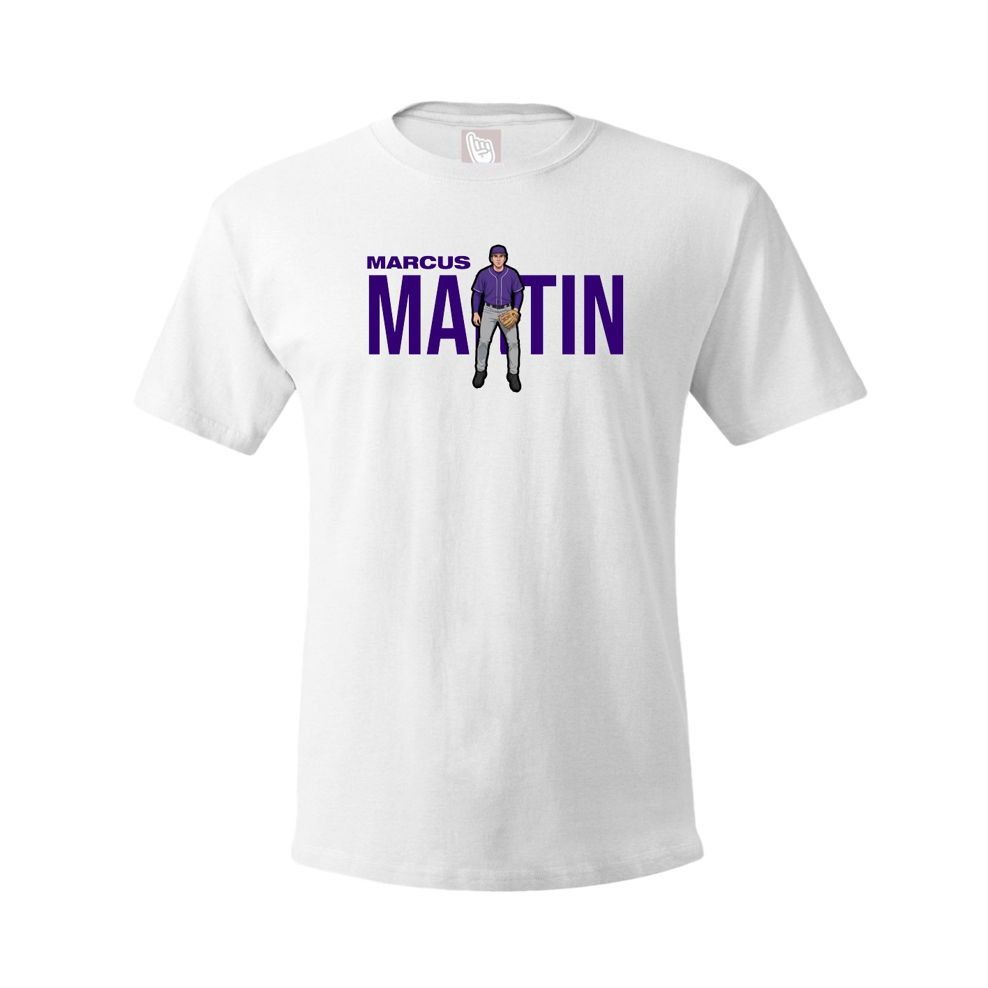 Tee — Player Name in White