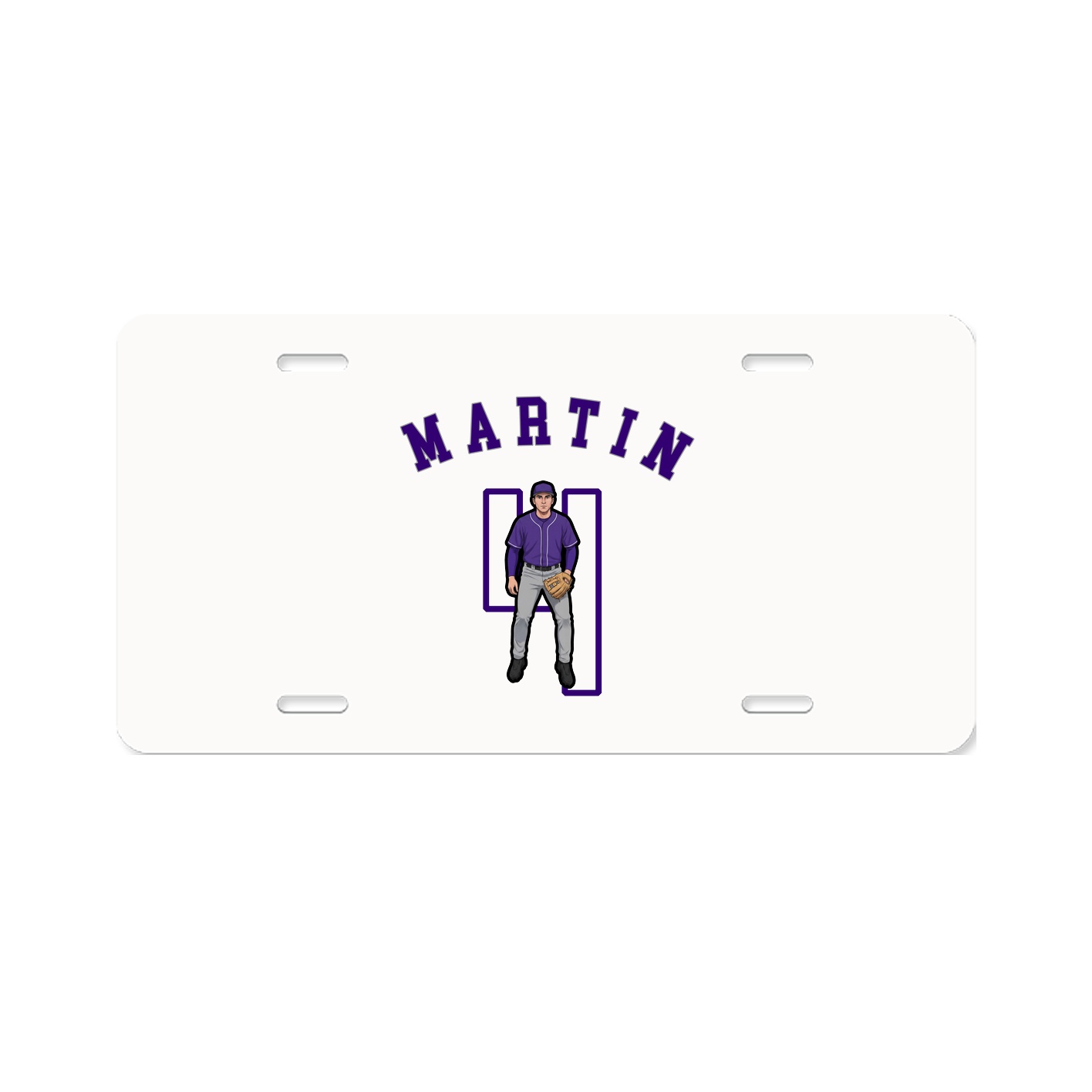 License Plate — Shirsey Arch in Classic