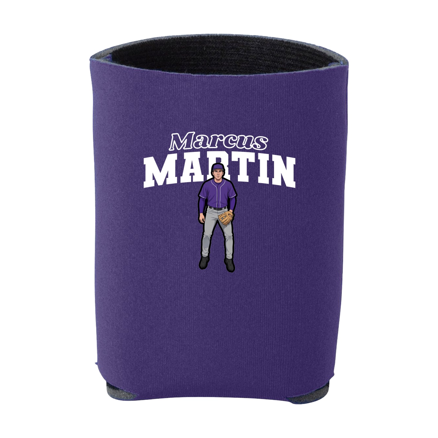 Can Holder — Name Arch in Purple