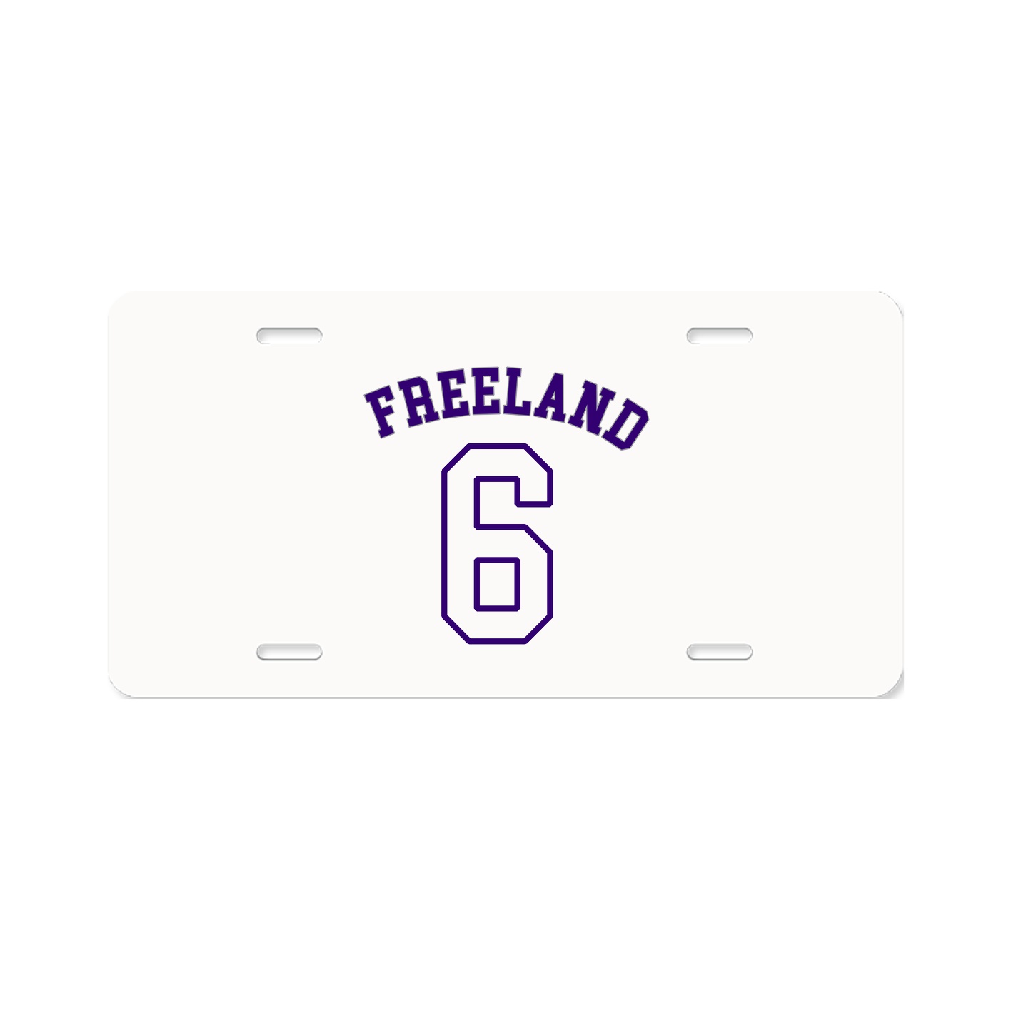 License Plate — Shirsey Arch in Classic