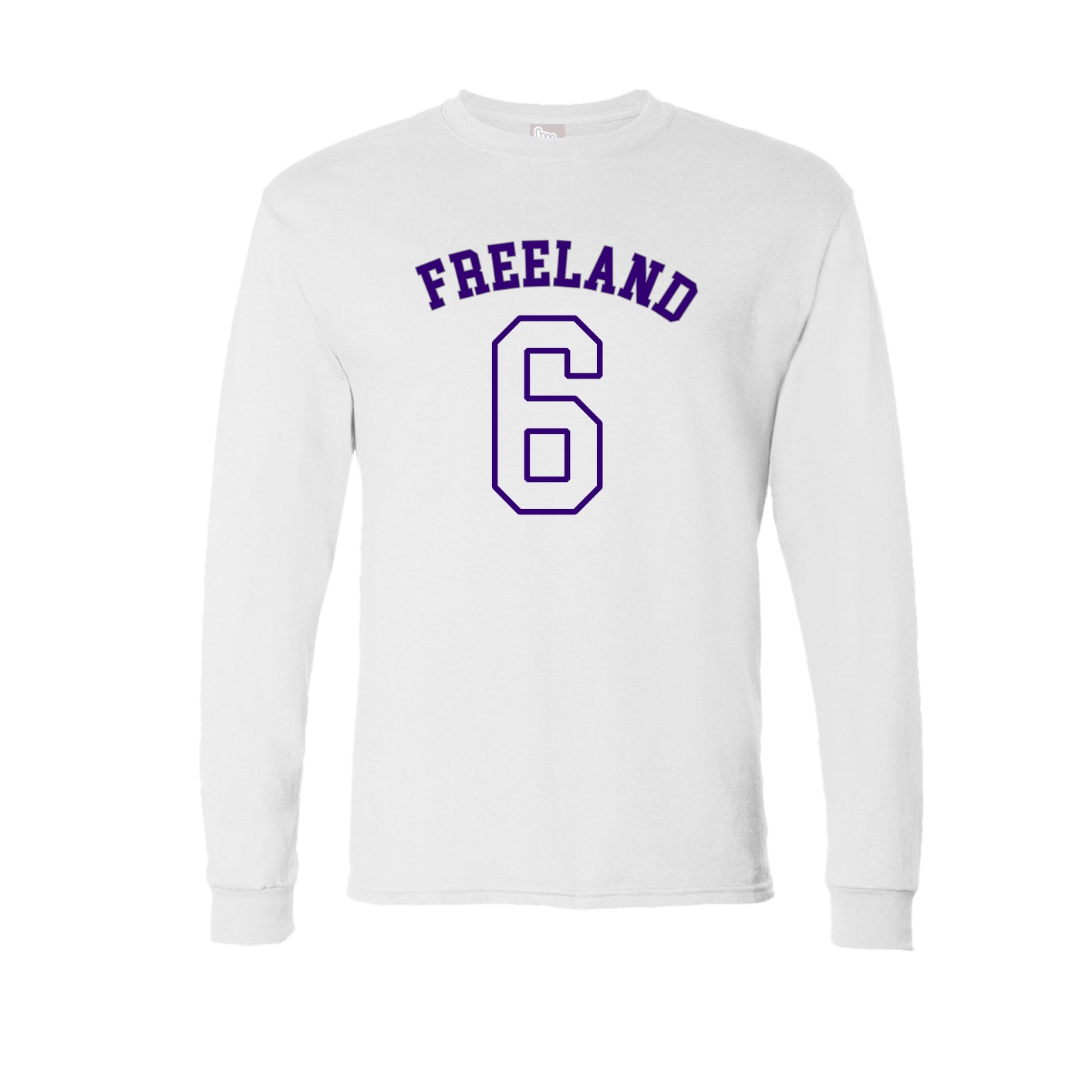 Long Sleeve Tee — Shirsey Arch in White