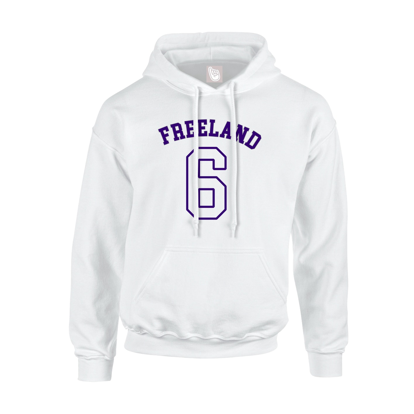 Hoodie — Shirsey Arch in White