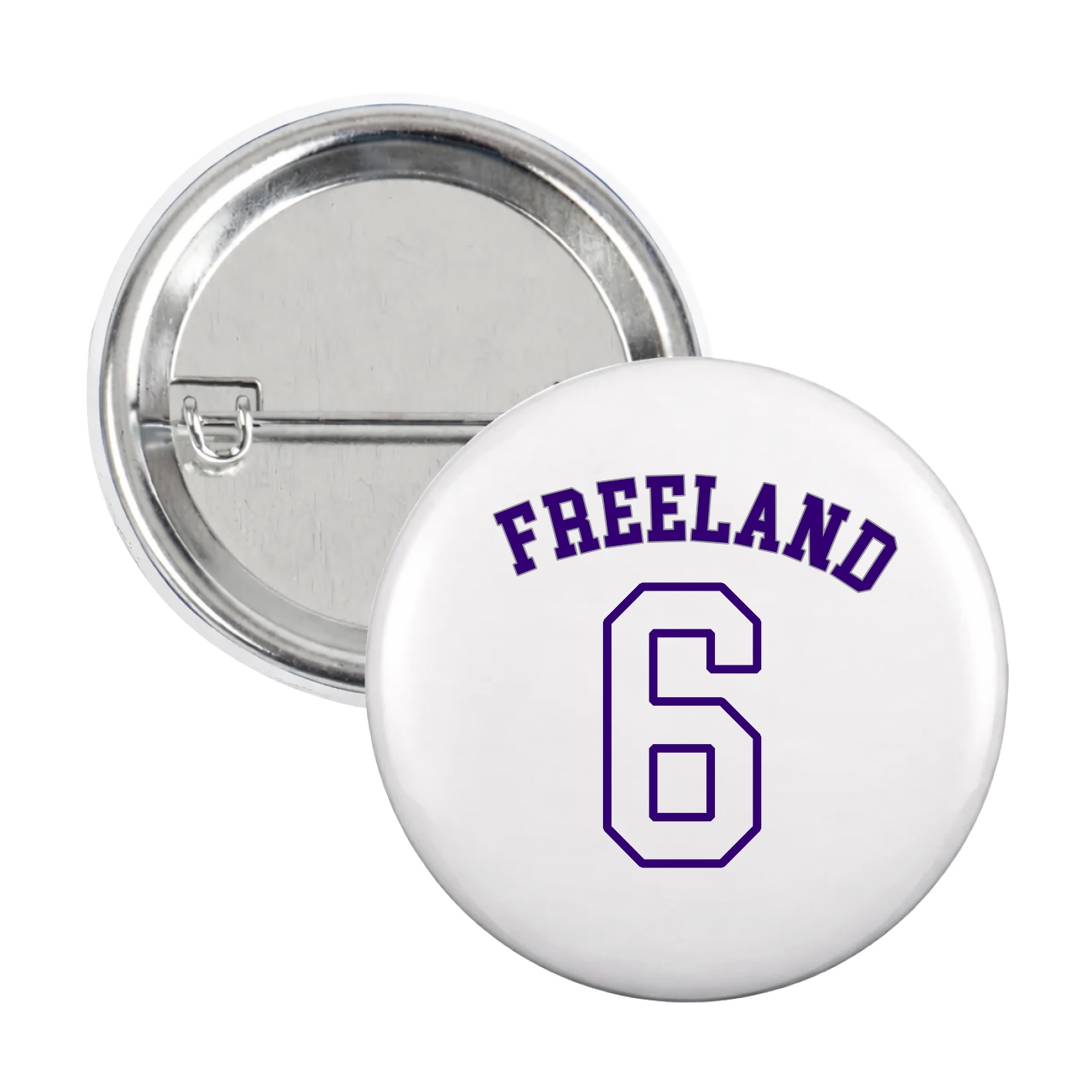 Game Day Button — Shirsey Arch in White