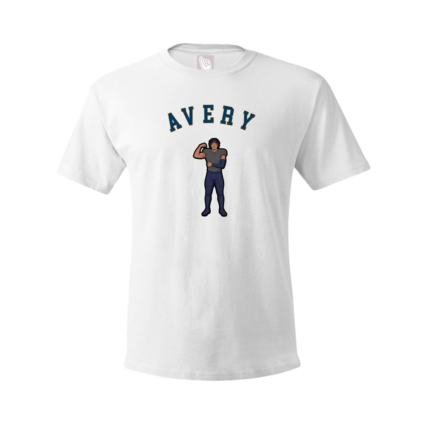 Youth Tee — Shirsey Arch in White