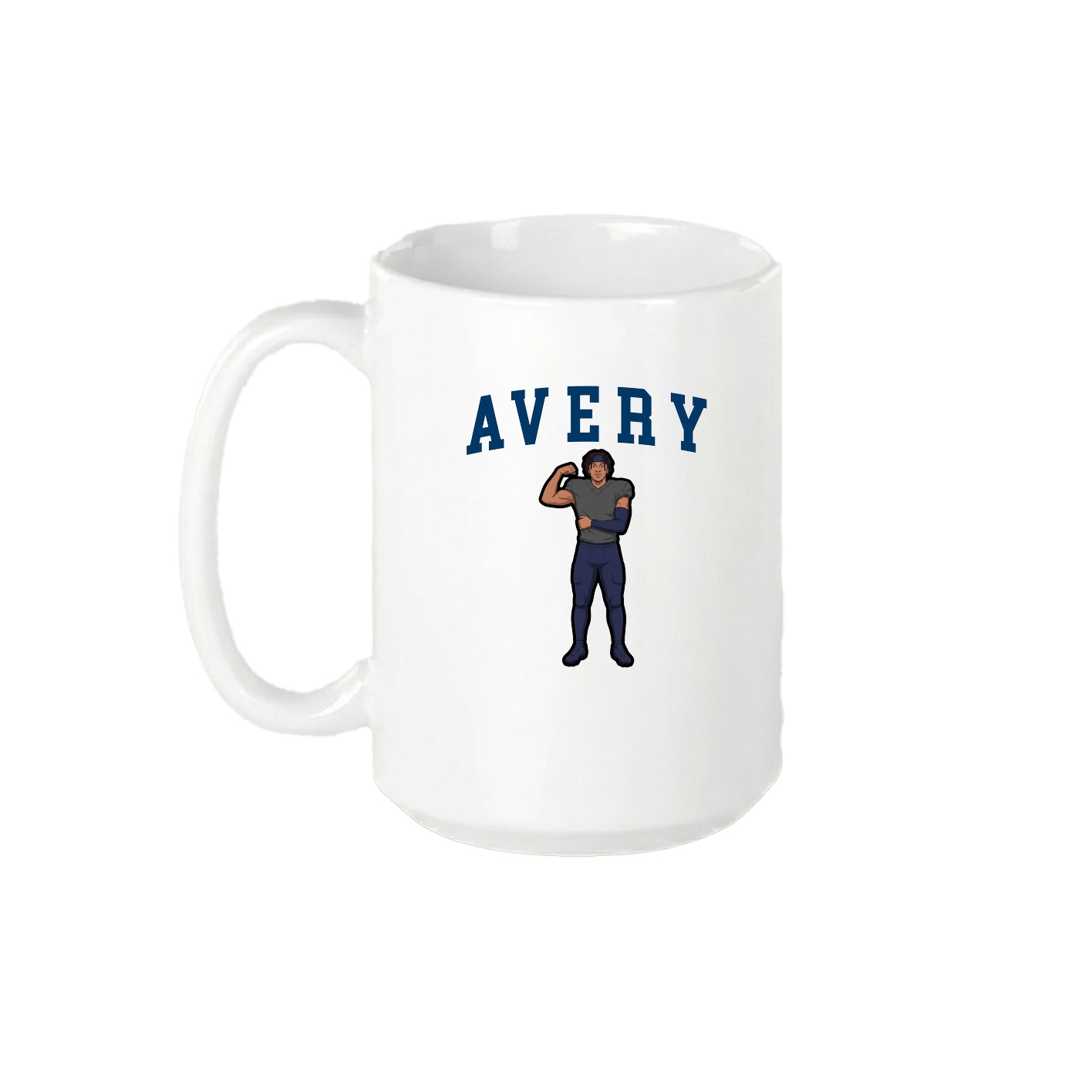 15oz Coffee Mug — Shirsey in White