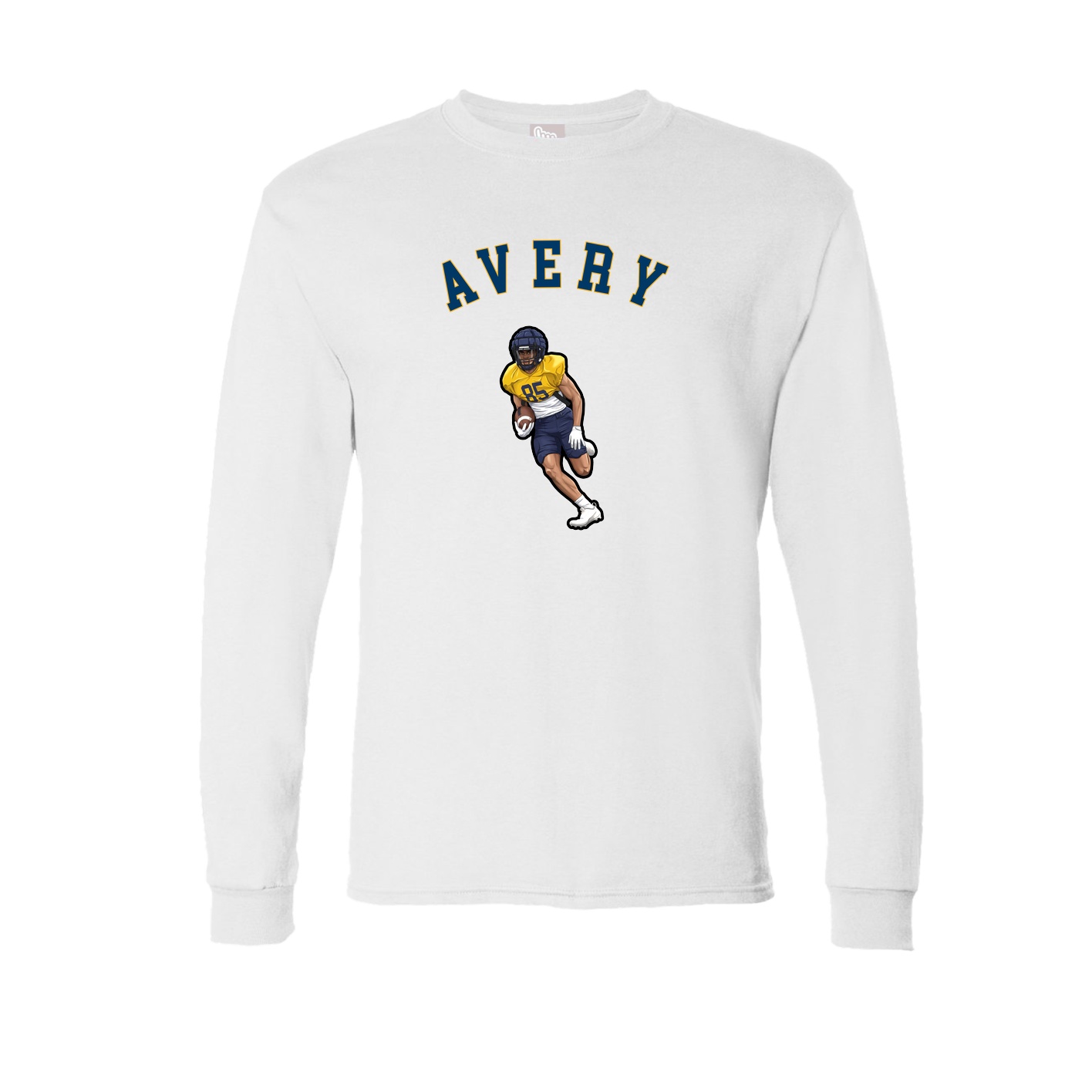 Long Sleeve Tee — Shirsey Arch in White