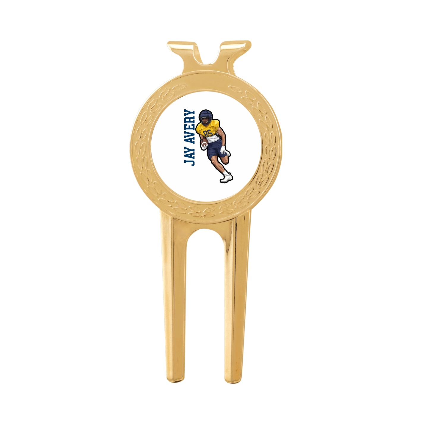 Divot Tool with Ball Marker — Name Vertical in Classic
