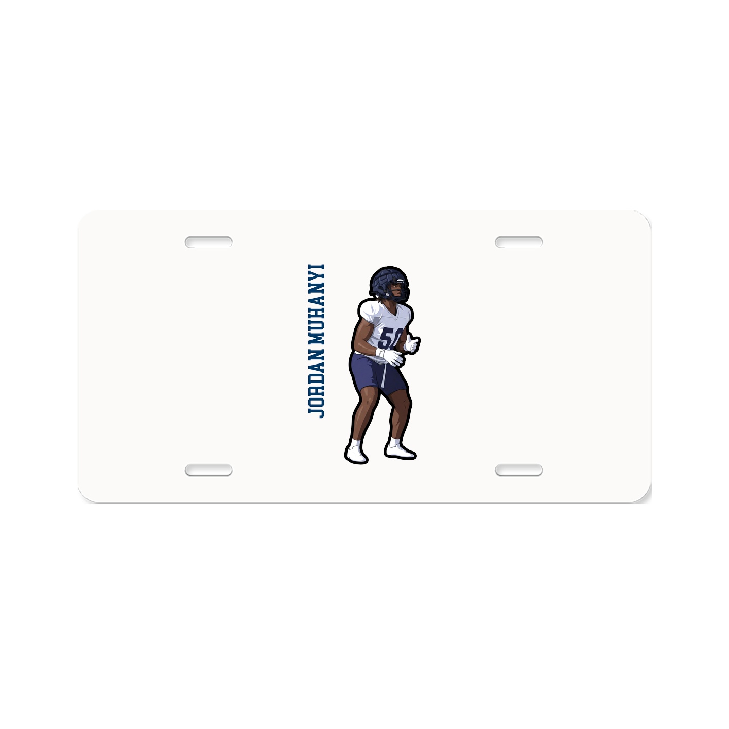 Aluminum License Plate