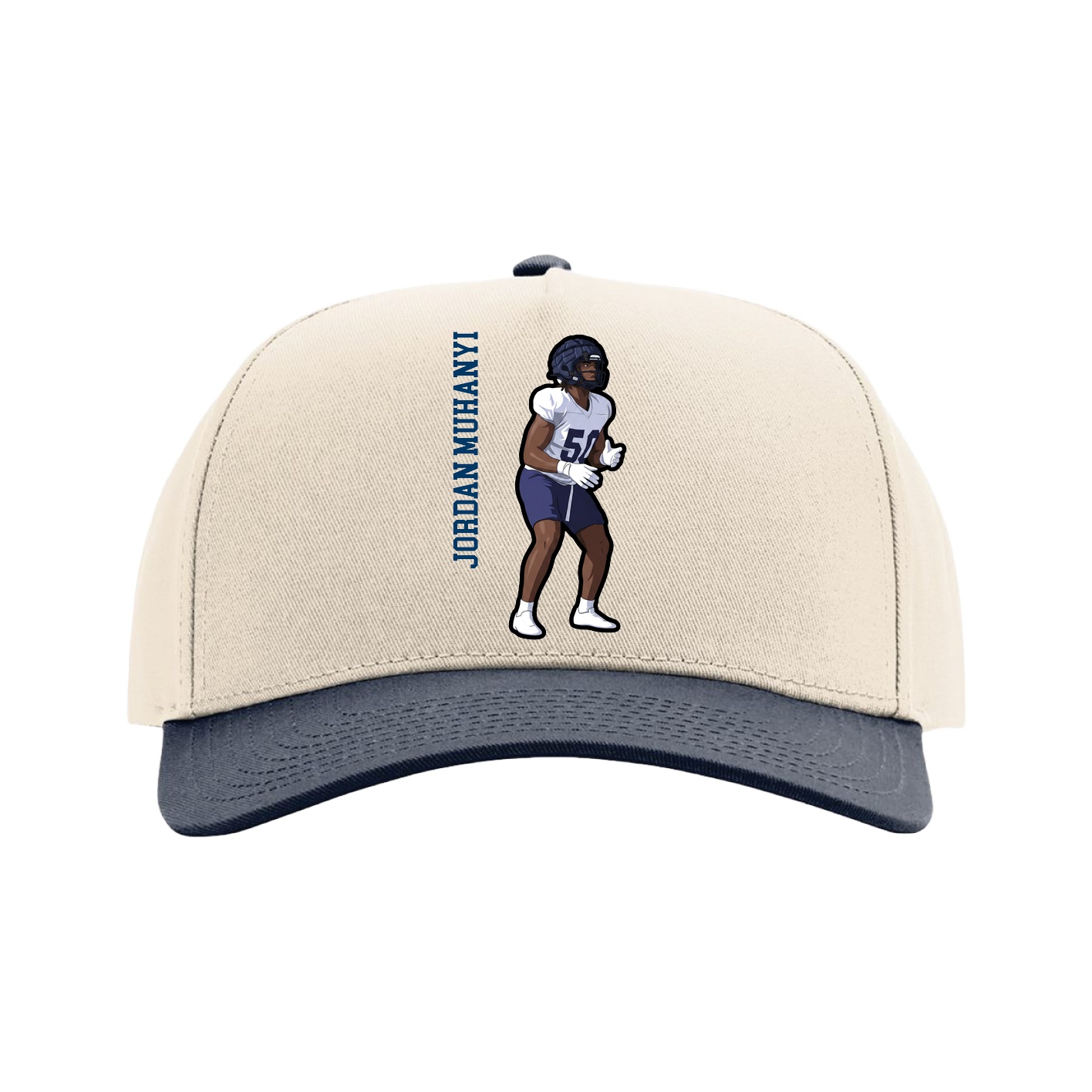 Full Fabric Five-Panel Champ Cap
