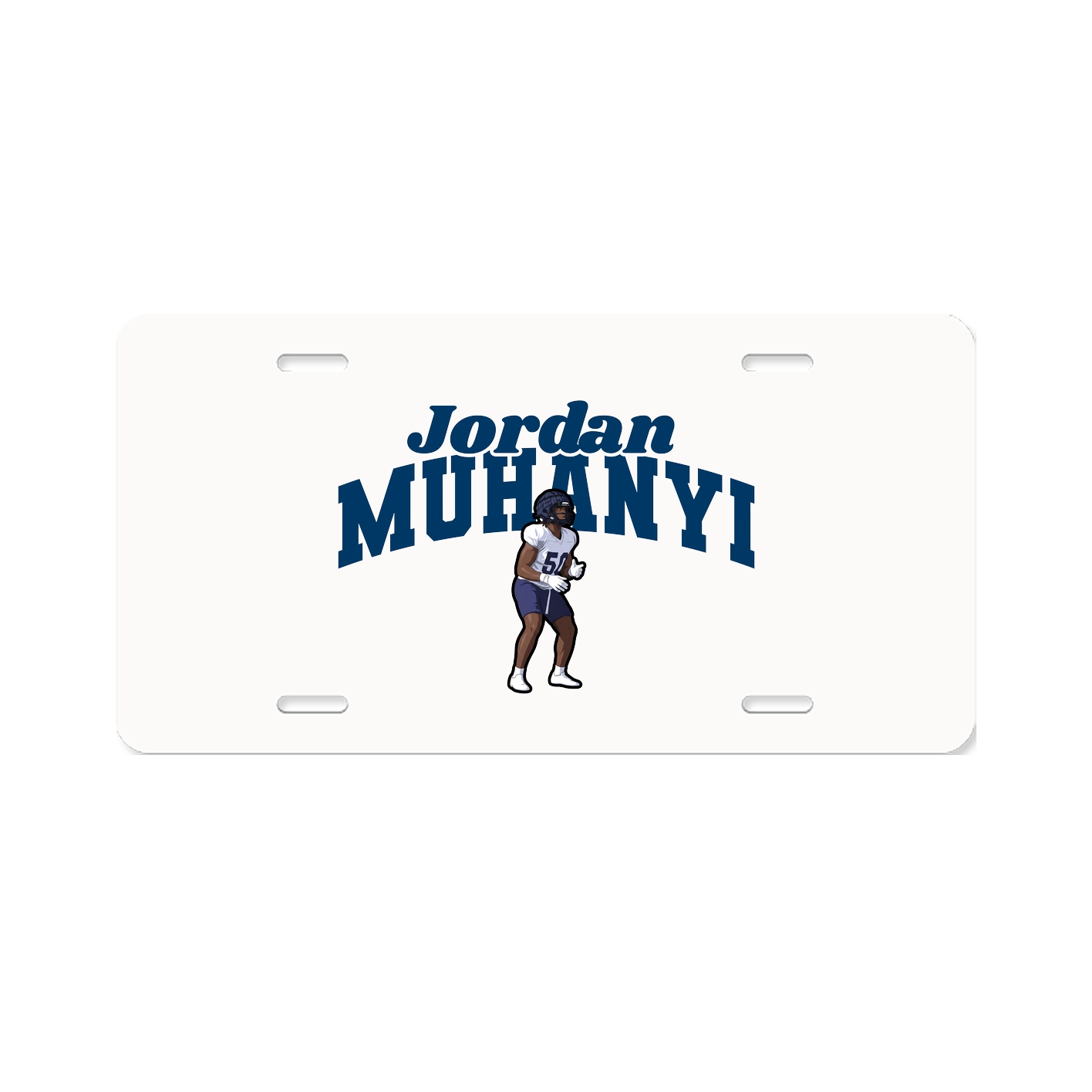 License Plate — Signature Arch in Classic